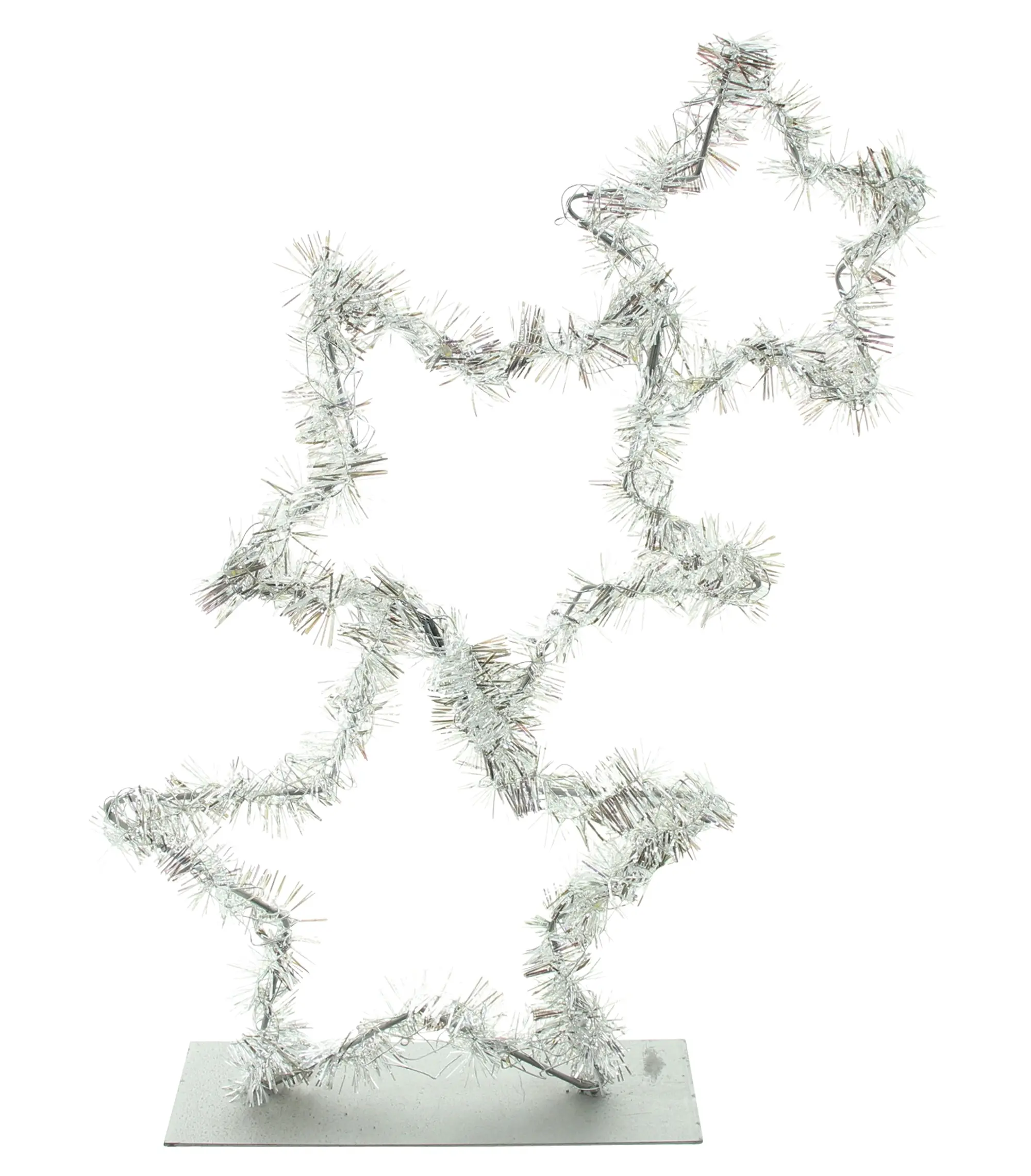 Acheter Étoile LED "scintillement argenté"  dans la boutique en ligne de Frank Flechtwaren pour Étoiles