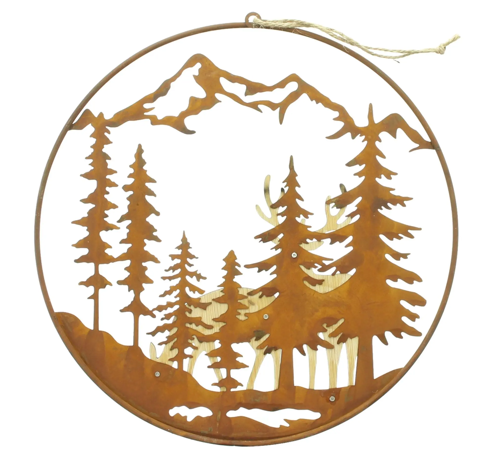 Acheter Pendentif décoratif « Cerf &amp; Chevreuil » dans la boutique en ligne de Frank Flechtwaren pour Promenade en forêt