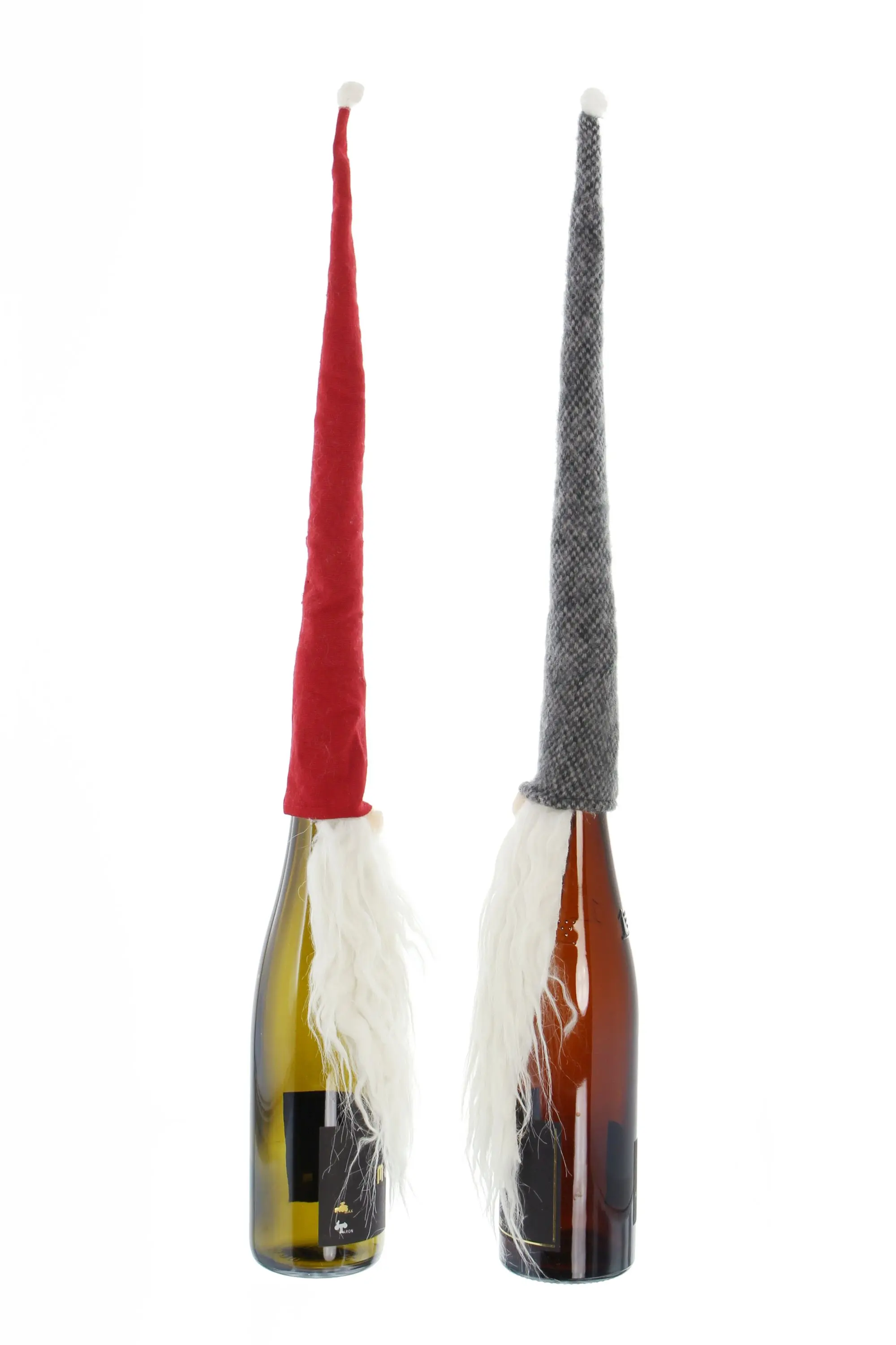 Acheter Lot de 2 déco bouteilles "chapeaux de lutins" dans la boutique en ligne de Frank Flechtwaren pour Amateur de vin Acheter Lot de 2 déco bouteilles "chapeaux de lutins" dans la boutique en ligne de Frank Flechtwaren pour Amateur de vin