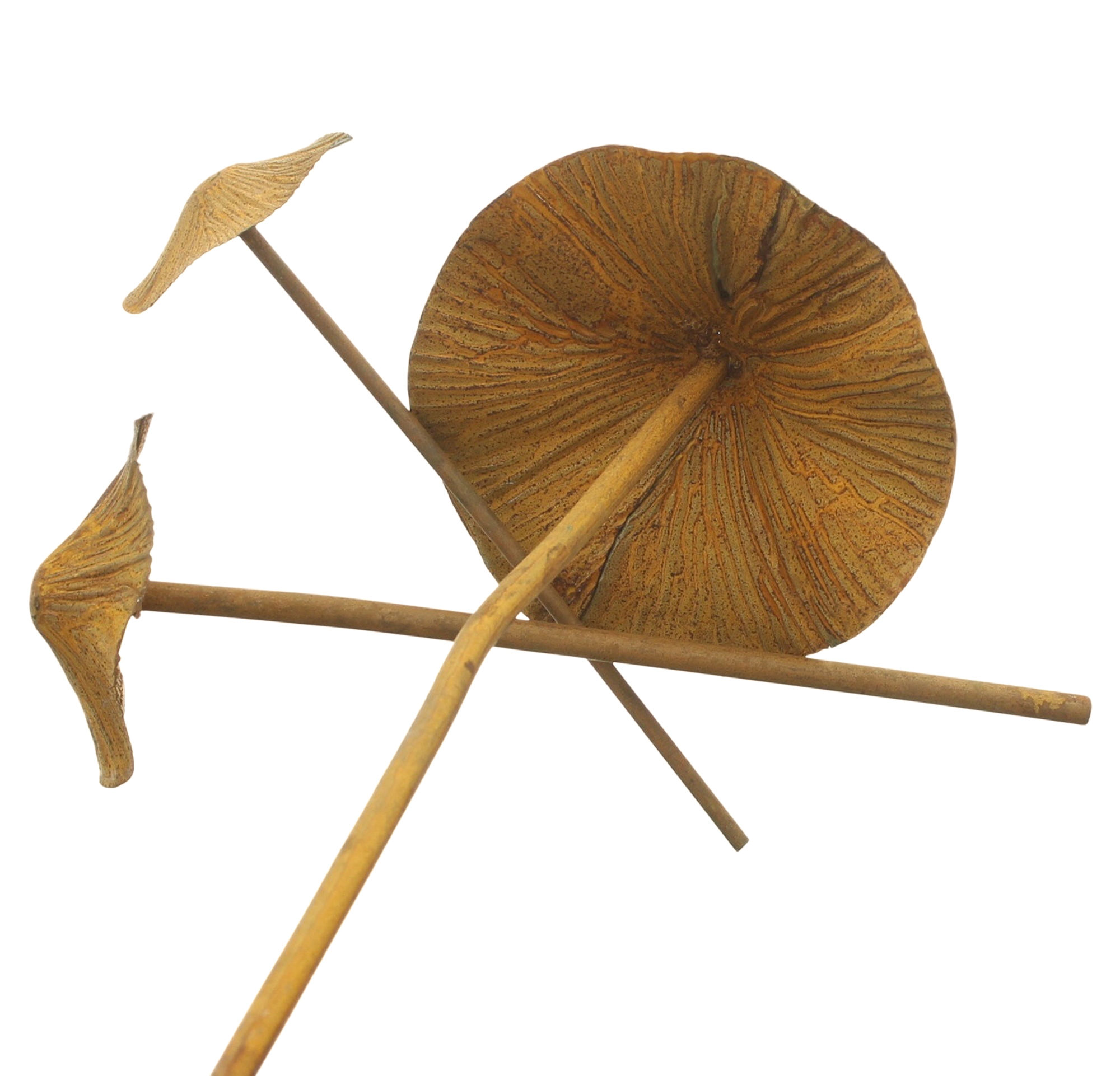 Acheter Lot de 3 pics "champignon"  dans la boutique en ligne de Frank Flechtwaren pour Pics de jardin