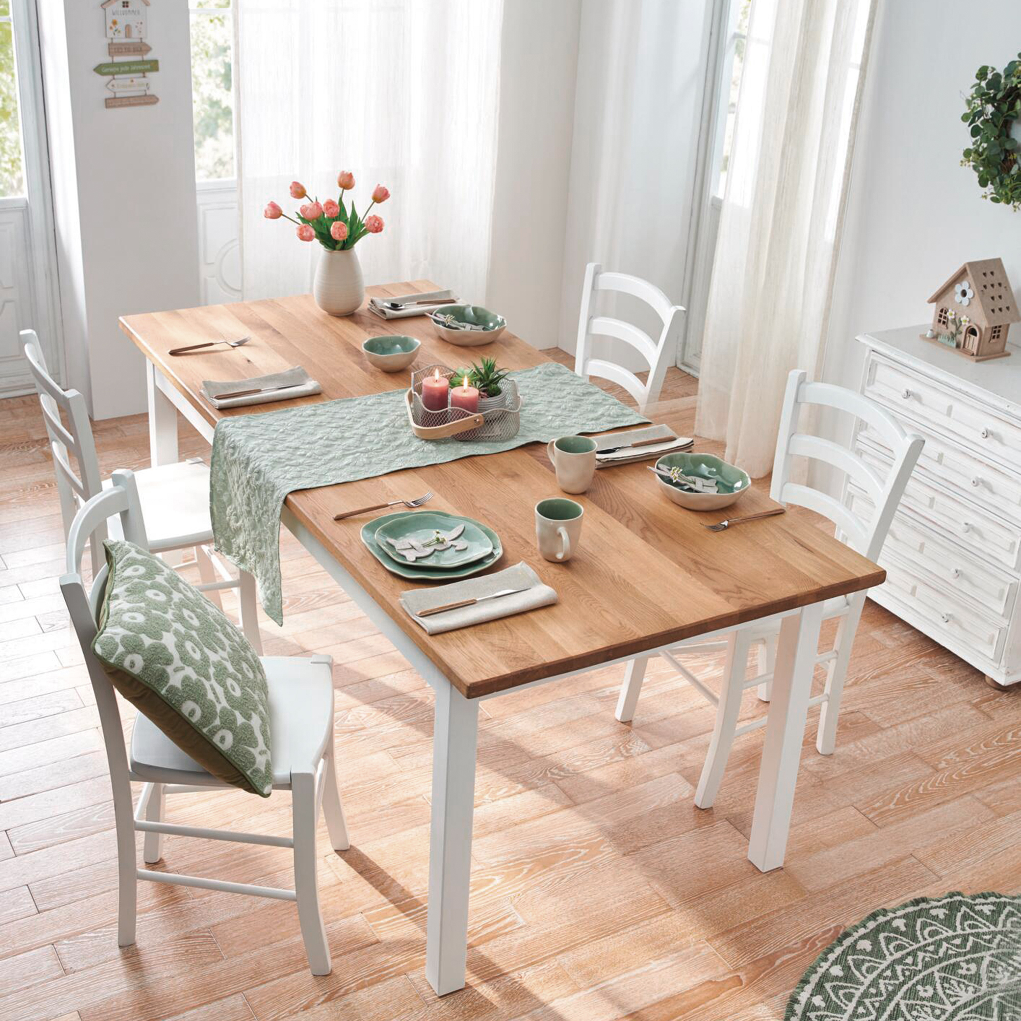 Acheter Lot de 2 assiettes "organic"  dans la boutique en ligne de Frank Flechtwaren pour La petite table, couvre-toi !