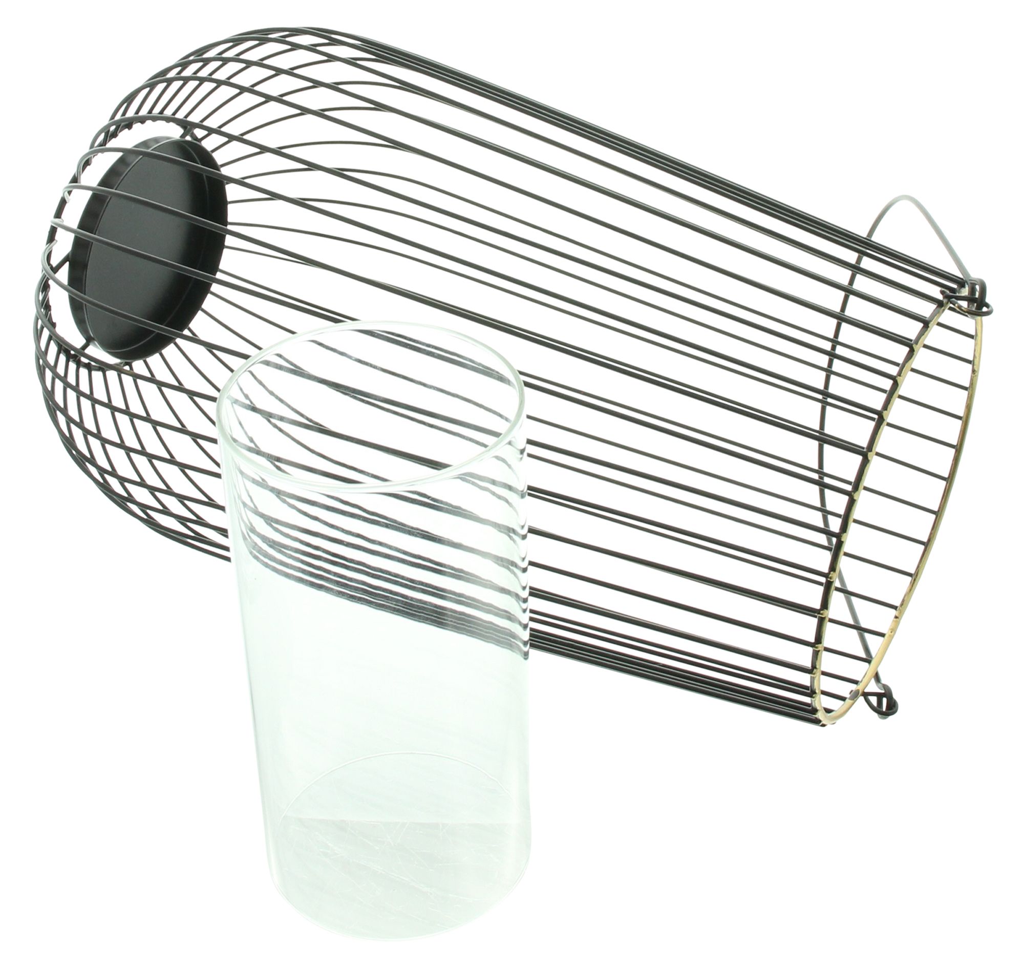 Acheter Grand photophore "modern"  dans la boutique en ligne de Frank Flechtwaren pour Pâques