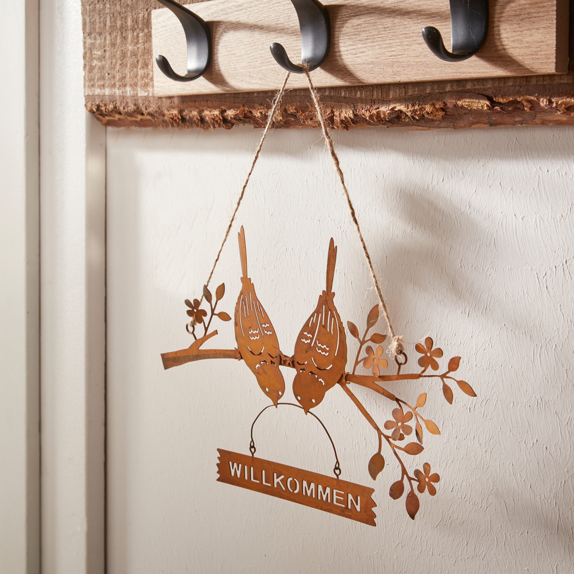 Acheter Suspension "Willkommen"  dans la boutique en ligne de Frank Flechtwaren pour Pâques