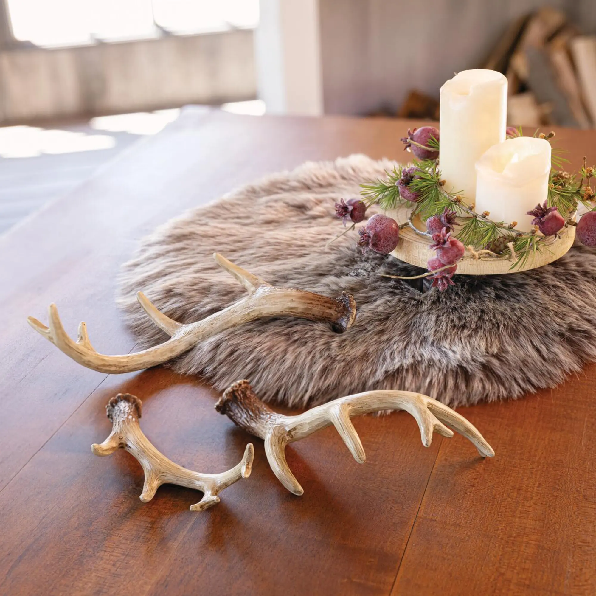 Acheter Bois décoratifs « Nature », lot de 3 dans la boutique en ligne de Frank Flechtwaren
