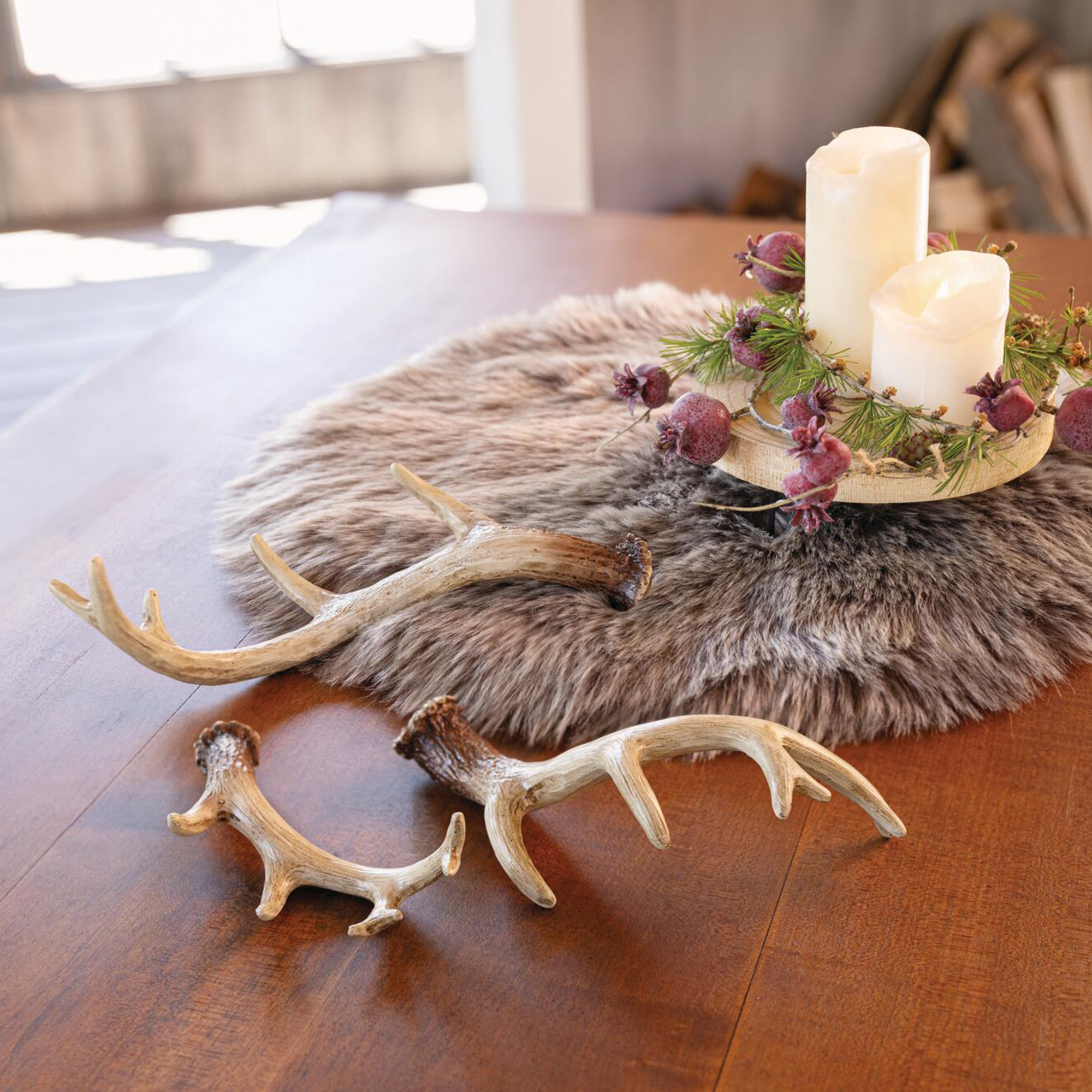 Acheter Bois décoratifs « Nature », lot de 3 dans la boutique en ligne de Frank Flechtwaren pour Promenade en forêt