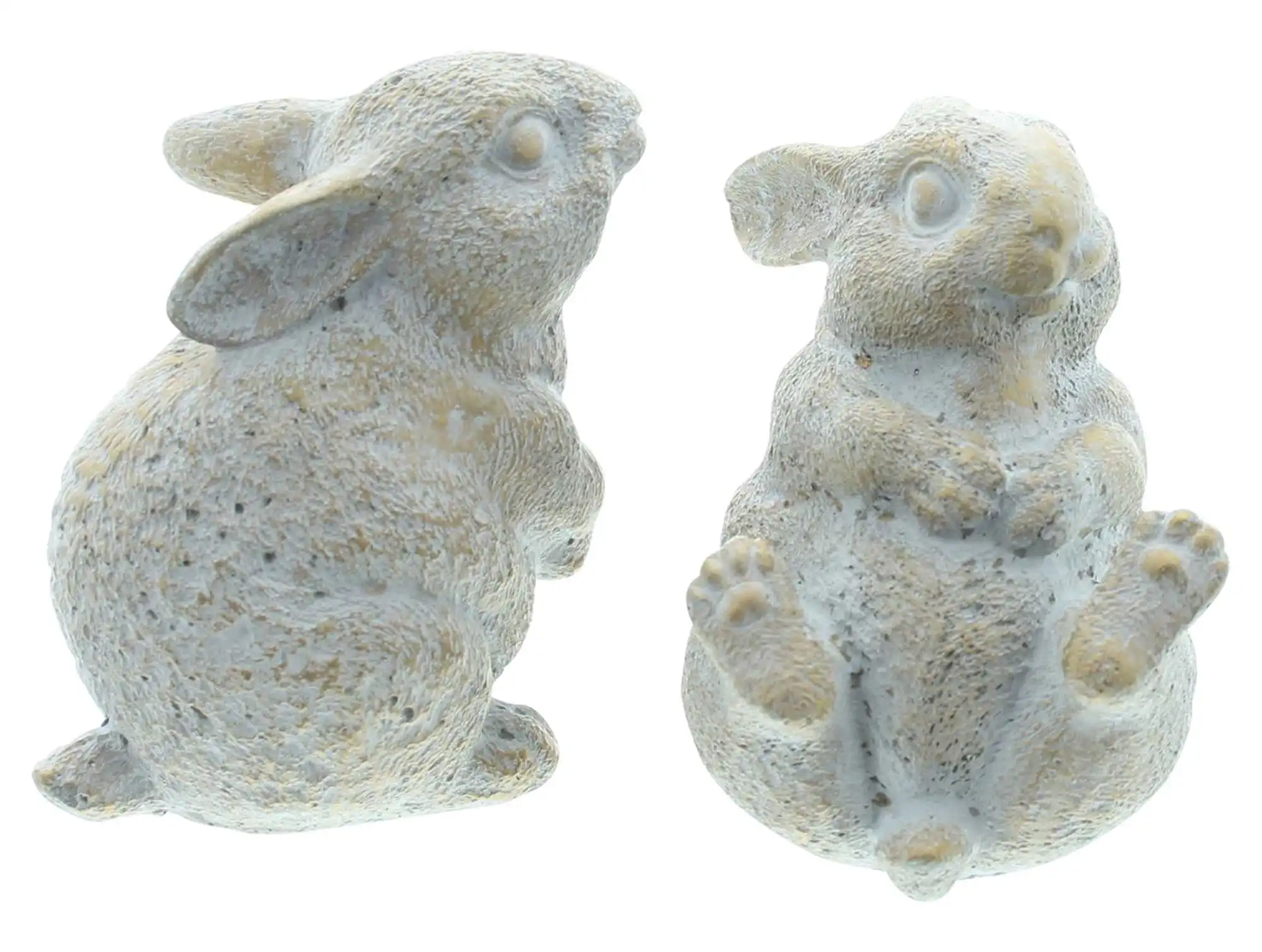 Acheter Lot de 2 lapins "Stone"  dans la boutique en ligne de Frank Flechtwaren pour Lapin &amp; co