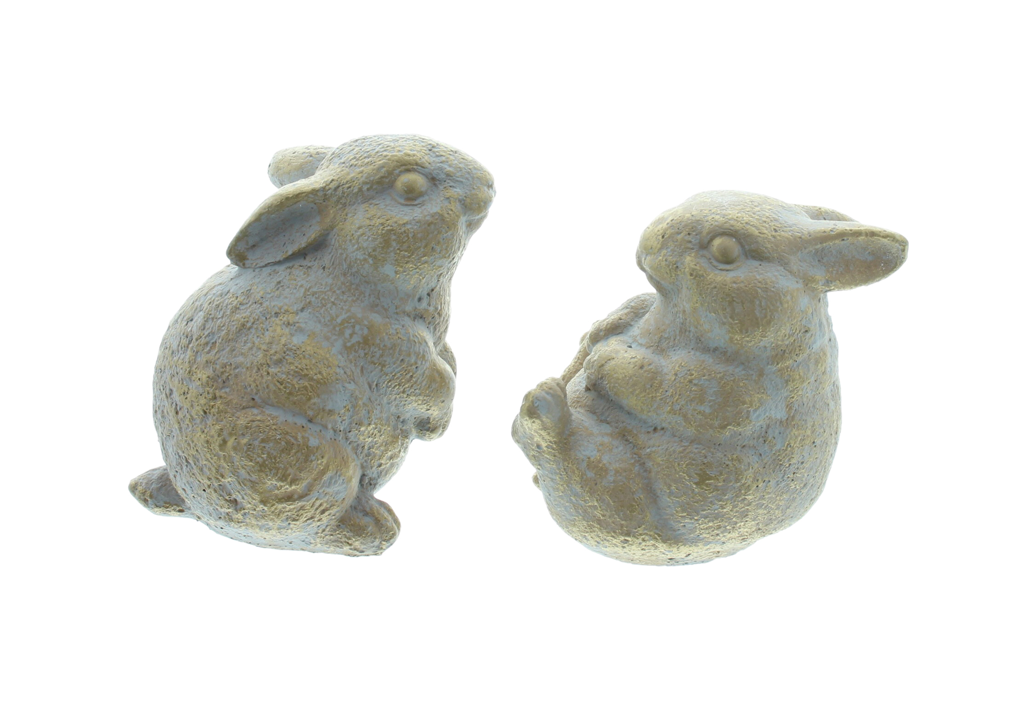 Acheter Lot de 2 lapins "Stone"  dans la boutique en ligne de Frank Flechtwaren pour 
