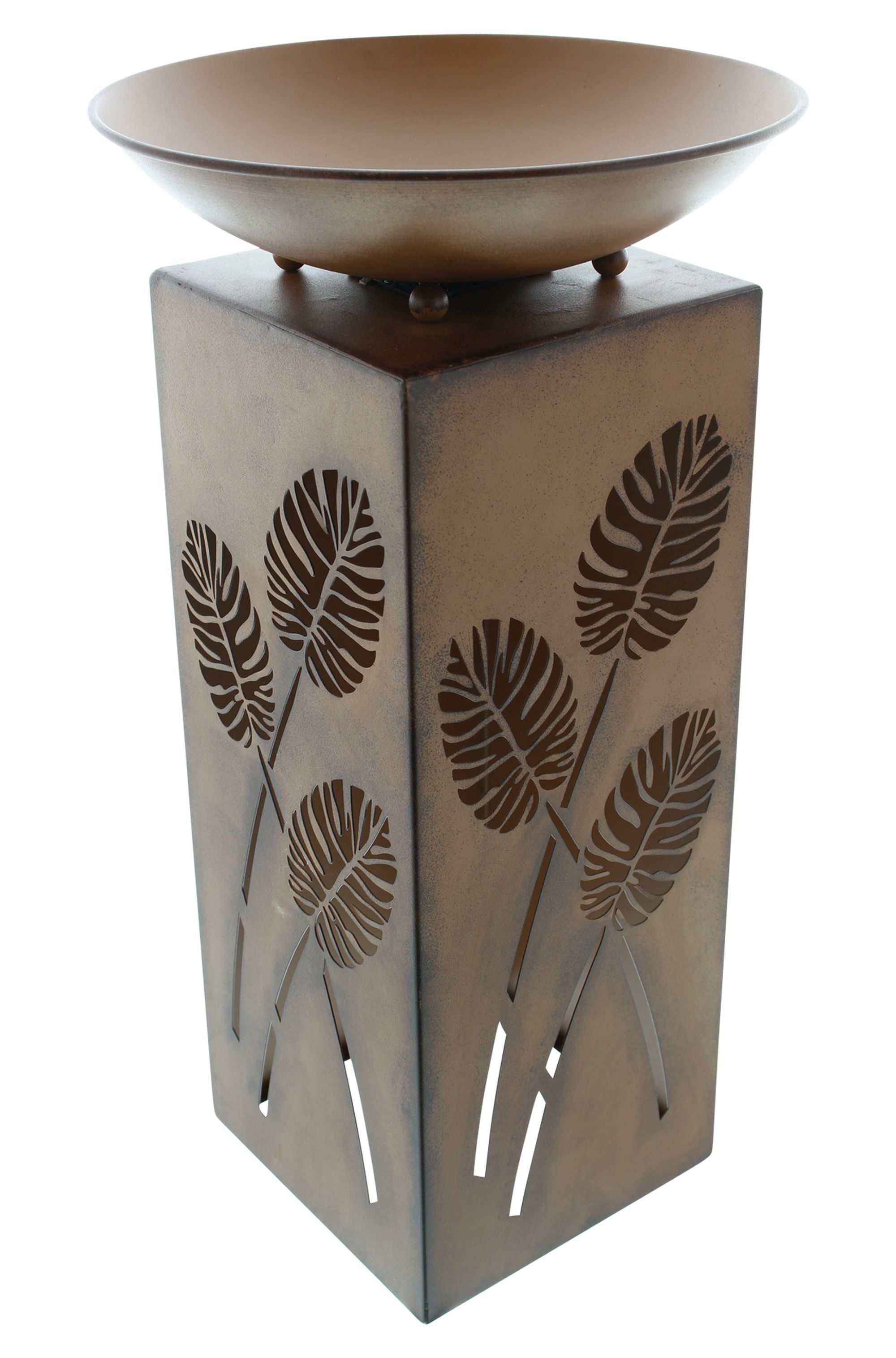 Acheter Colonne LED "feuilles" 2 pcs  dans la boutique en ligne de Frank Flechtwaren pour Noël