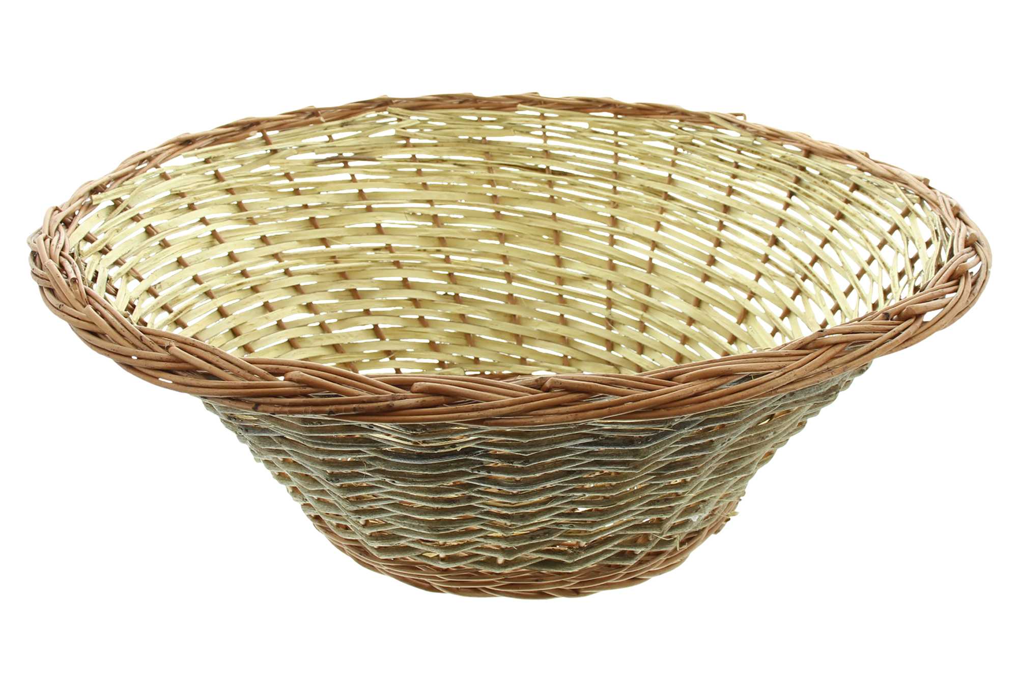 Acheter Panier de présentation "osier fendu", rond  dans la boutique en ligne de Frank Flechtwaren pour Décorations magasin