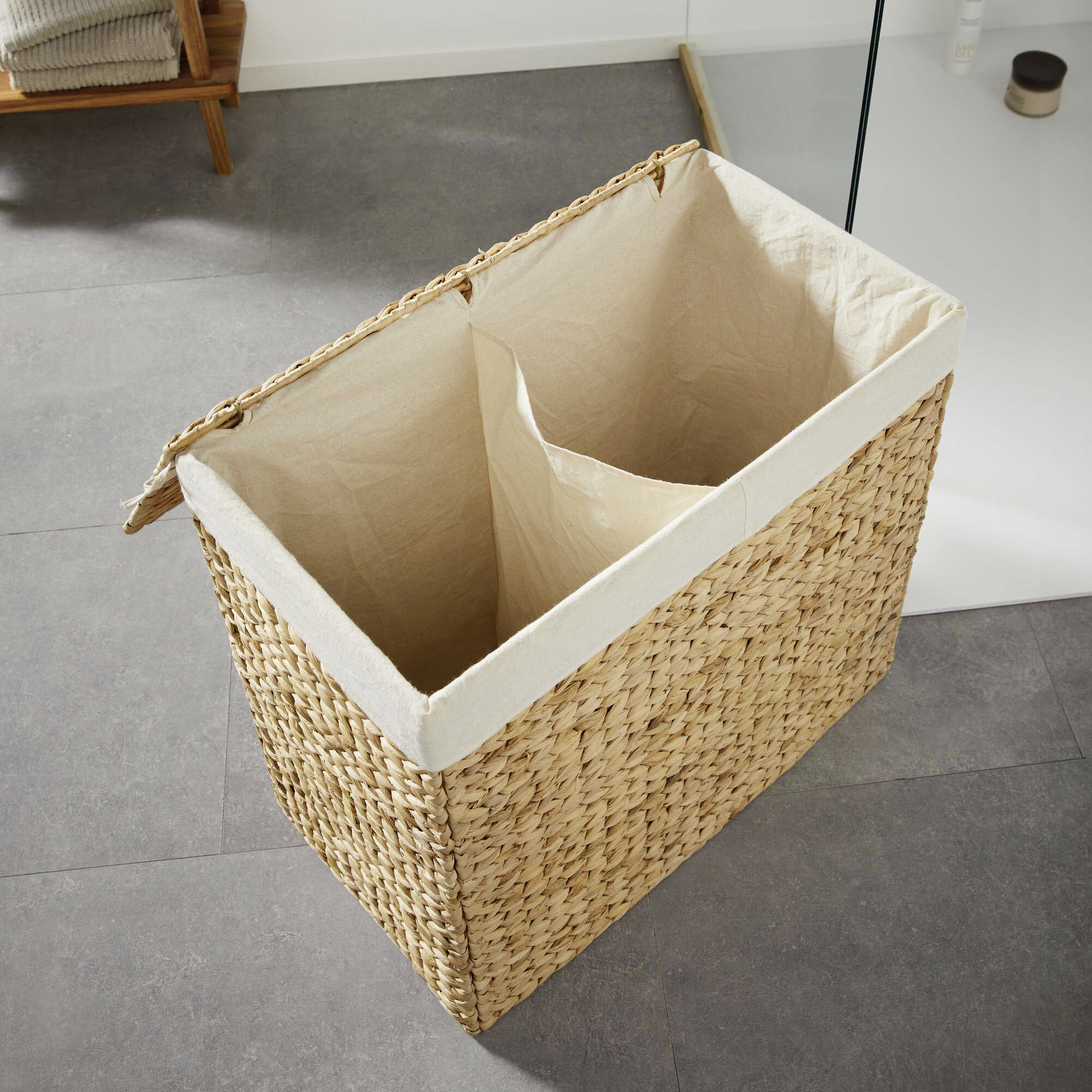 Acheter Panier à ling "double" dans la boutique en ligne de Frank Flechtwaren pour Salle de bain Acheter Panier à ling "double" dans la boutique en ligne de Frank Flechtwaren pour Salle de bain