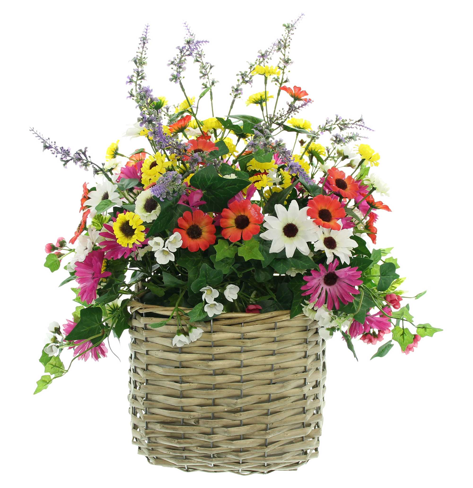 Acheter Composition florale "splendeur de couleurs"  dans la boutique en ligne de Frank Flechtwaren pour Plantes artificielles