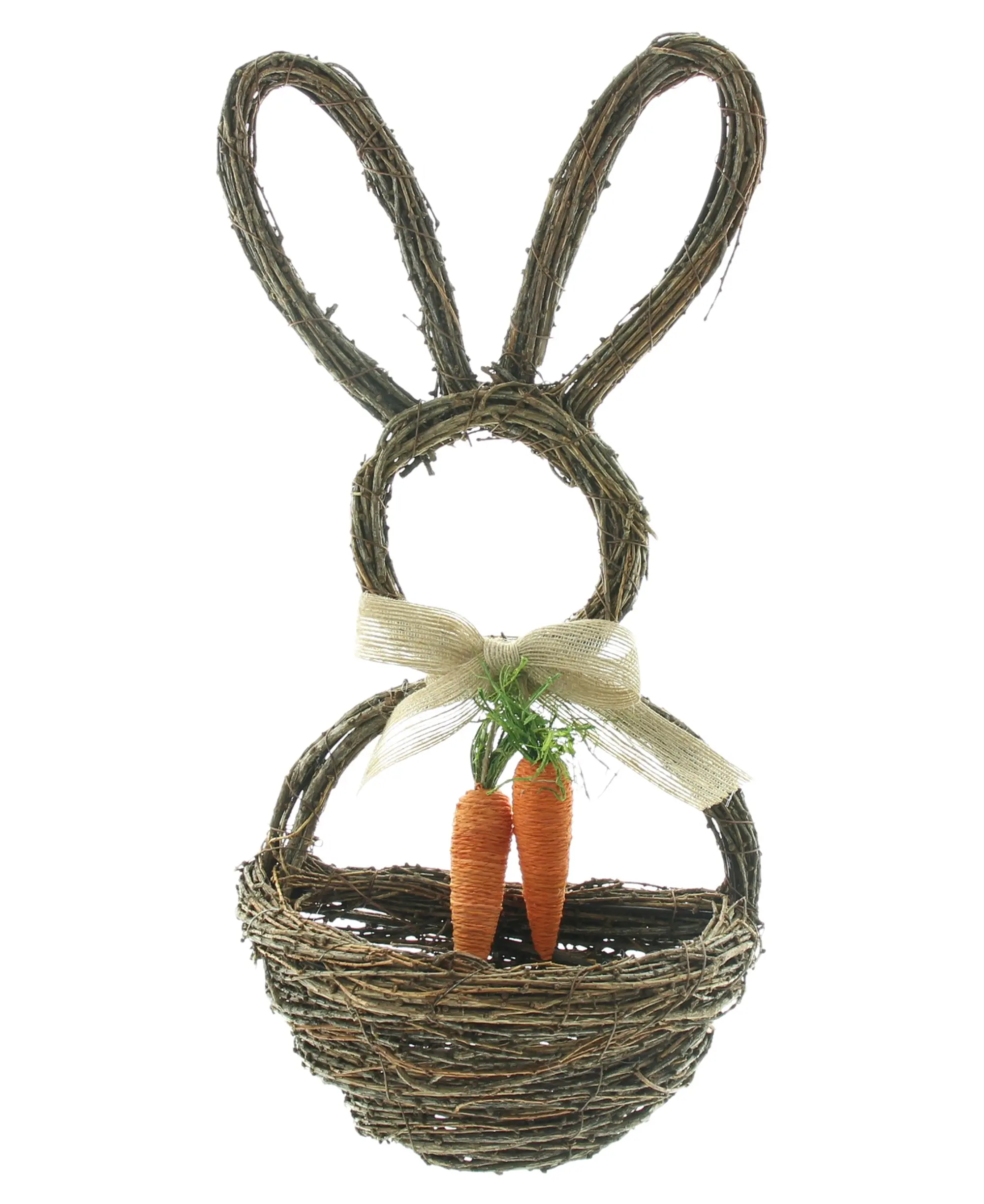 Acheter Accroche murale "panier lapin "  dans la boutique en ligne de Frank Flechtwaren pour Nature et vert