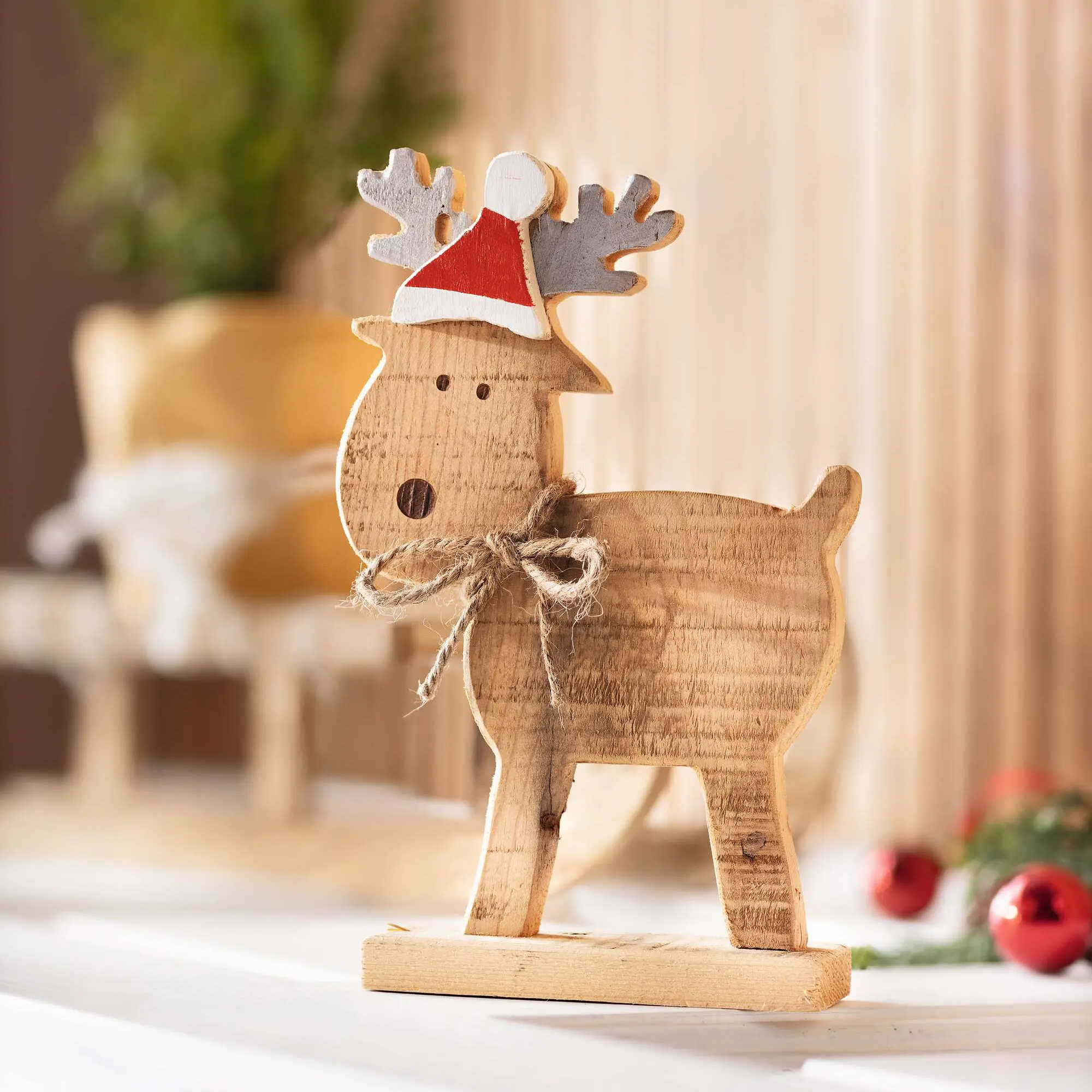 Acheter Figurine "renne de Noël"  dans la boutique en ligne de Frank Flechtwaren