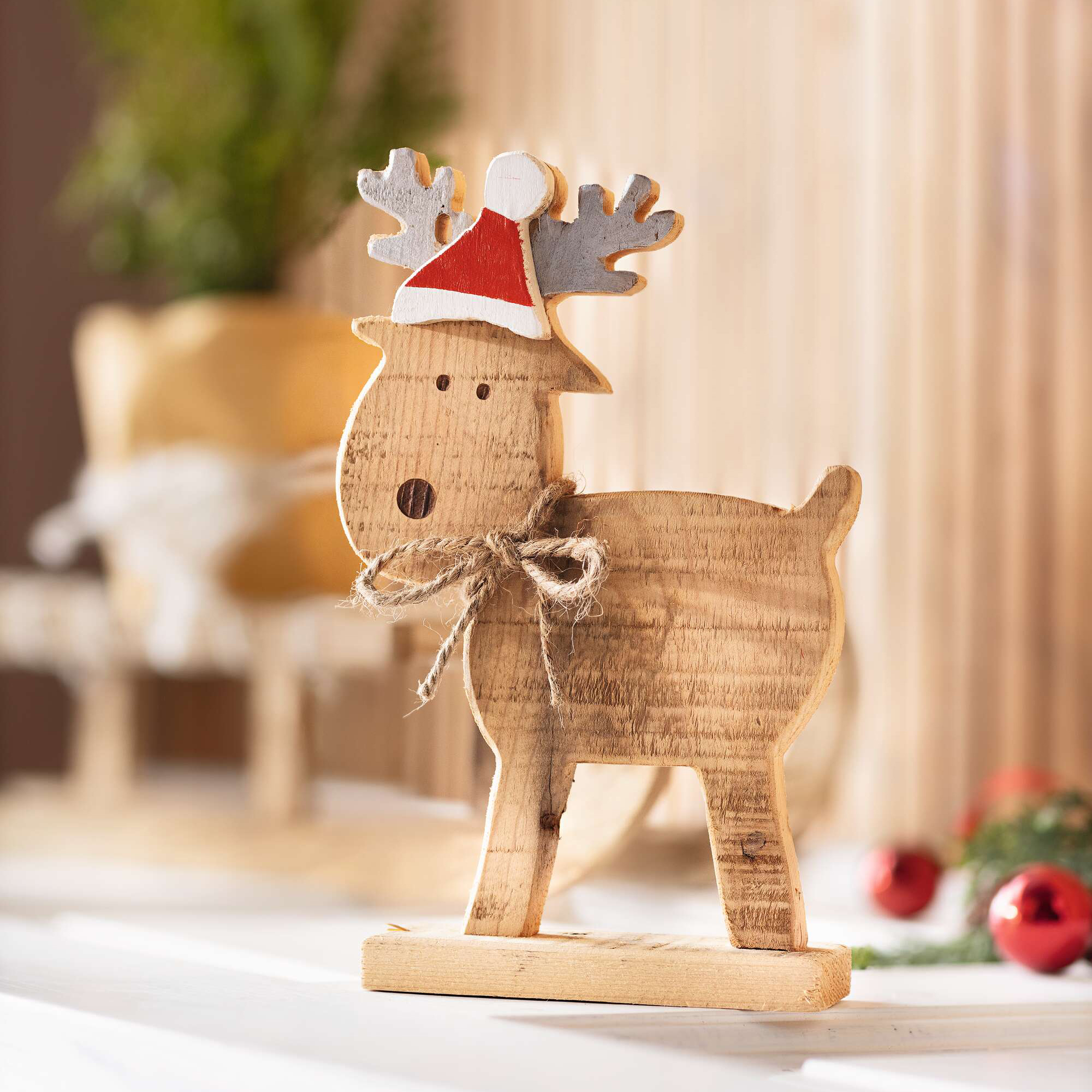 Acheter Figurine "renne de Noël"  dans la boutique en ligne de Frank Flechtwaren pour Noël