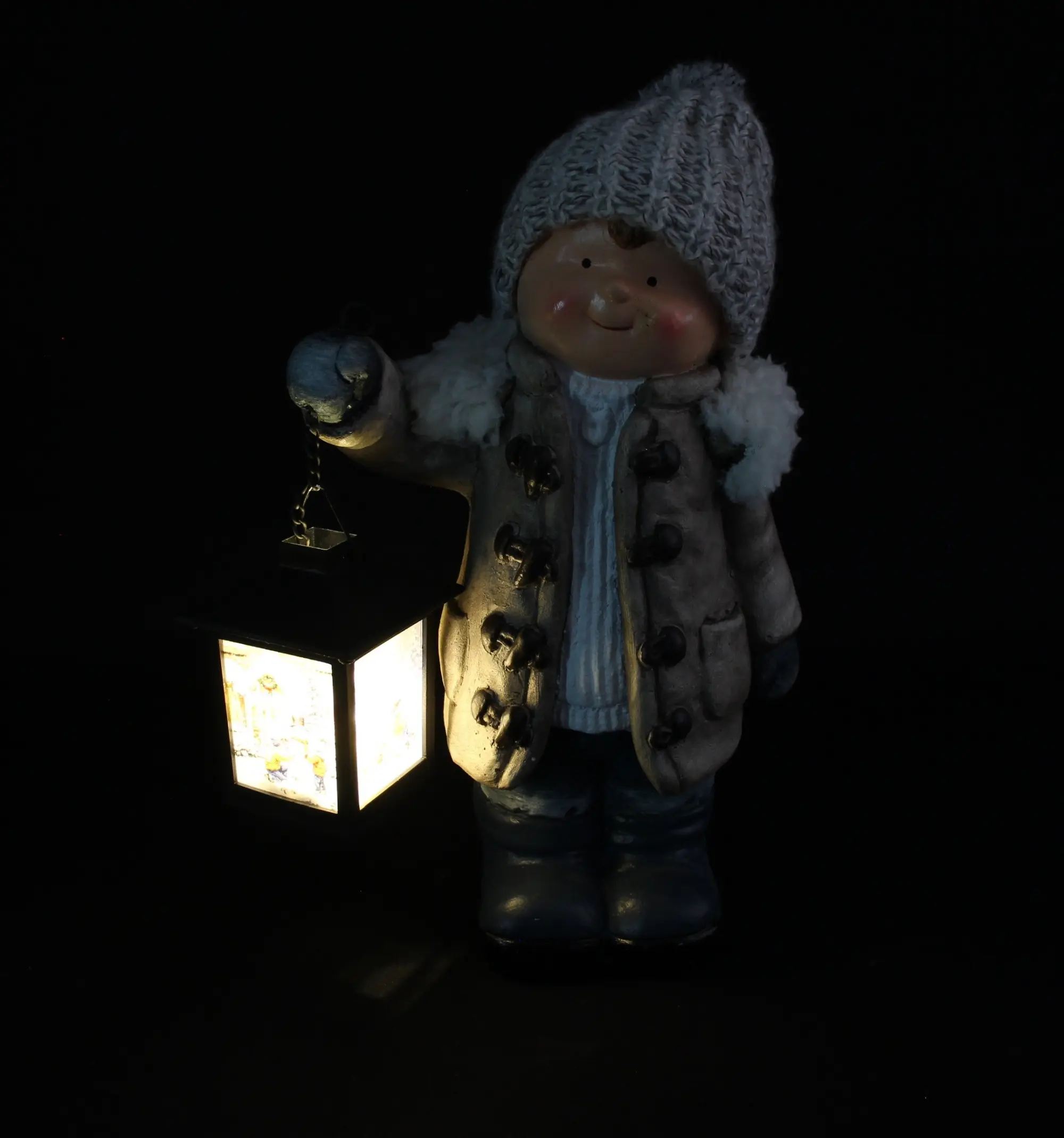 Acheter Garçon LED "lanterne"  dans la boutique en ligne de Frank Flechtwaren pour Figurines