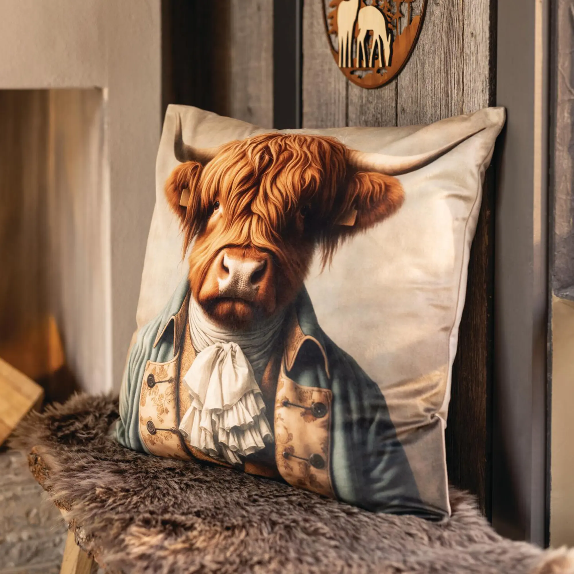 Acheter Housse de coussin « Sir Angus » dans la boutique en ligne de Frank Flechtwaren