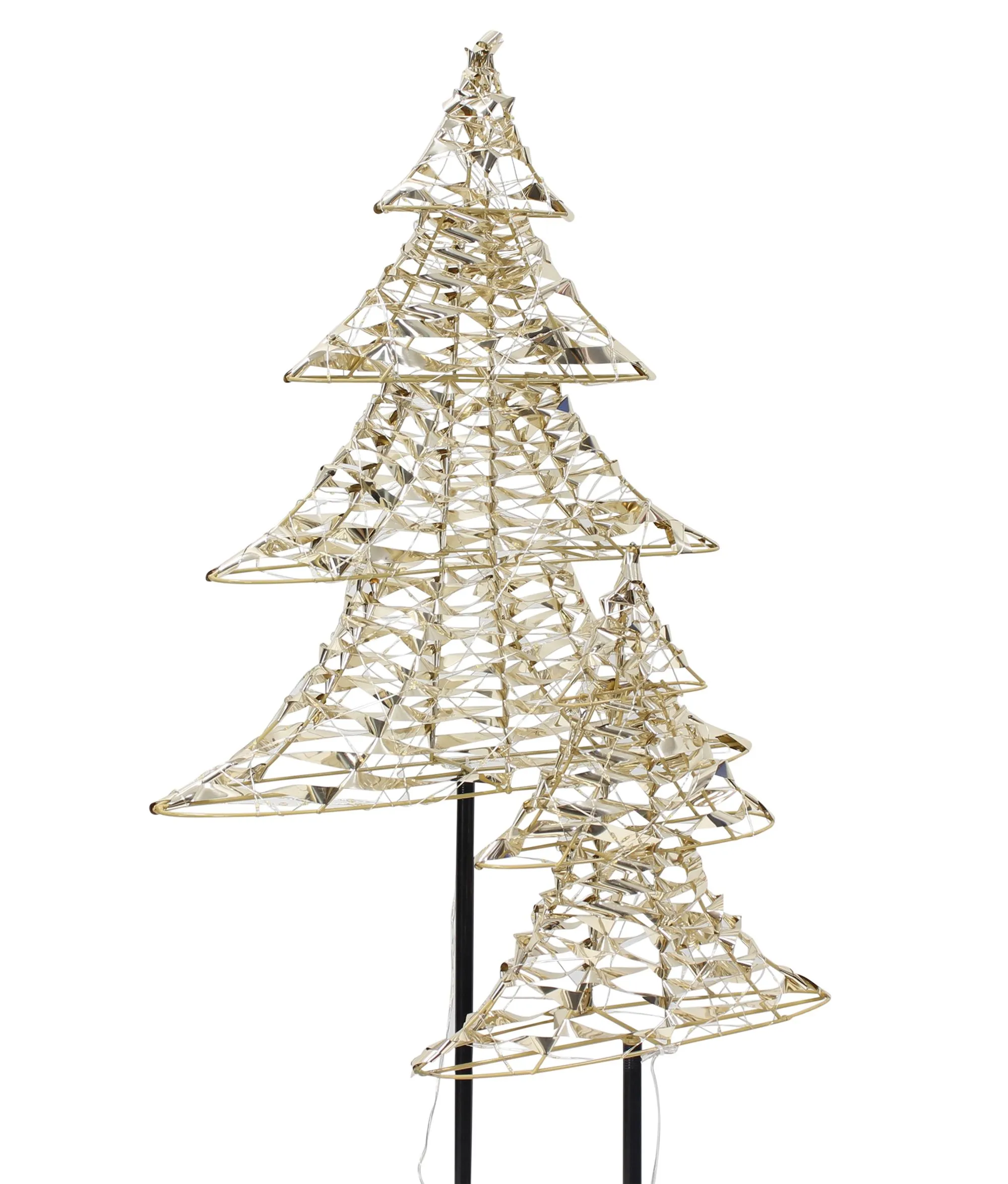 Acheter Sapin LED « Golden », 2 lot de set dans la boutique en ligne de Frank Flechtwaren pour Sapins