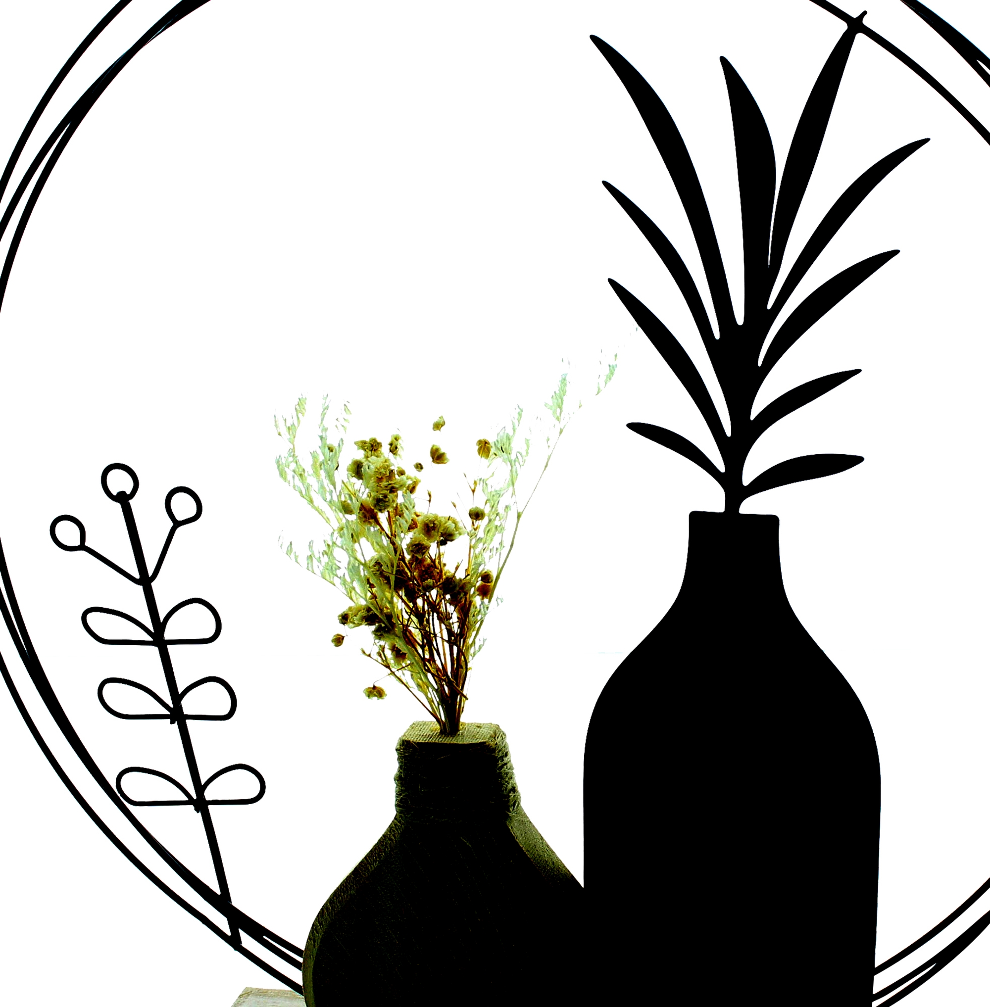 Acheter Anneau décoratif "vases"  dans la boutique en ligne de Frank Flechtwaren pour Anneaux décoratifs