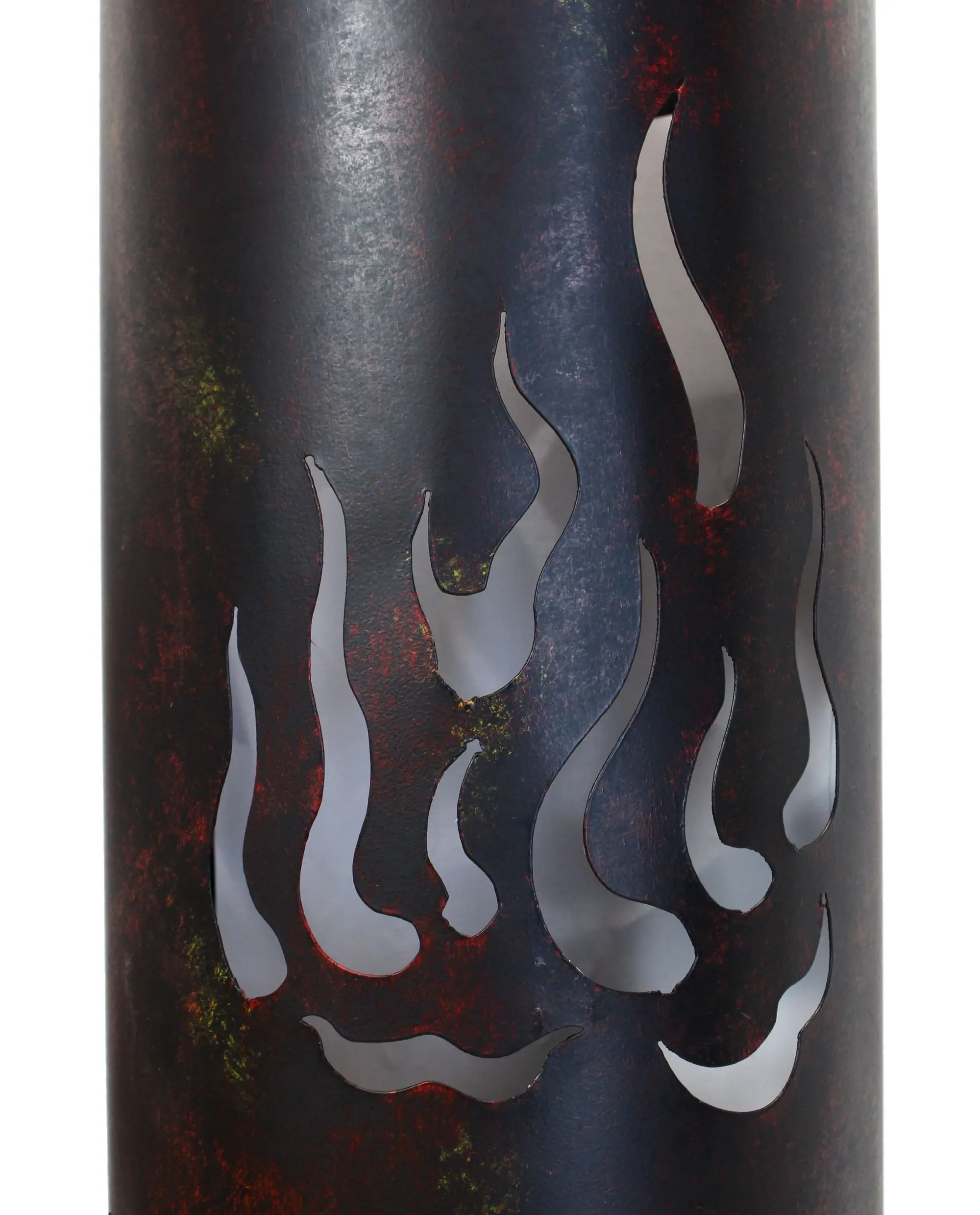 Acheter Lot de 2 colonnes luminion "flammes"  dans la boutique en ligne de Frank Flechtwaren pour Pâques
