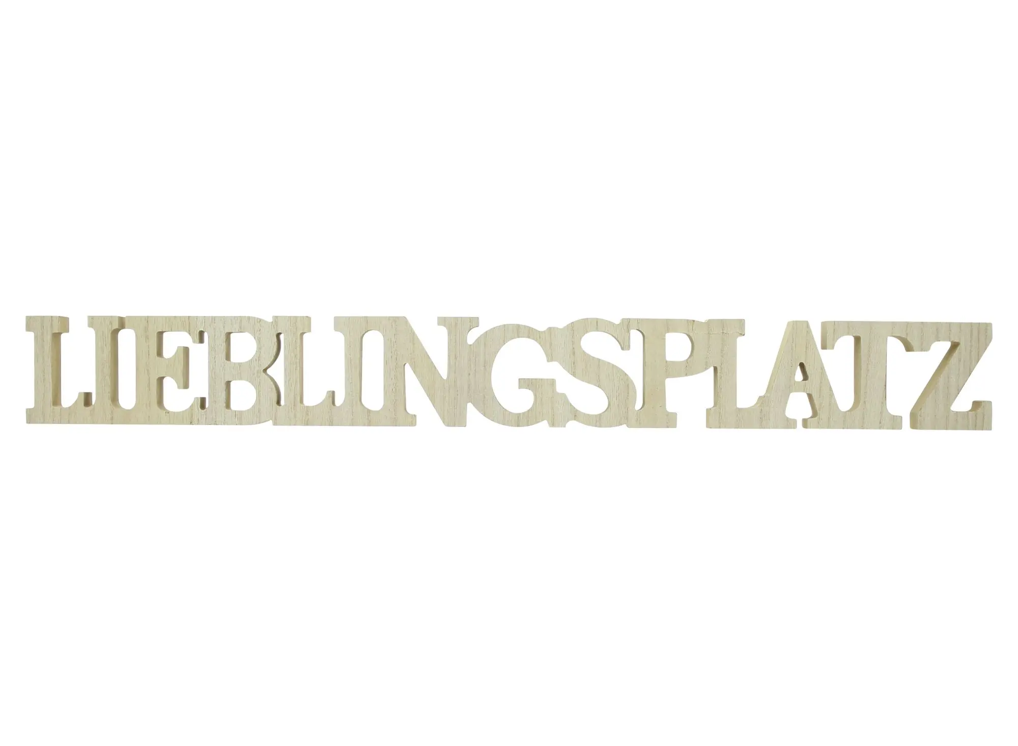 Acheter Lettrage "Lieblingsplatz"  dans la boutique en ligne de Frank Flechtwaren pour Pâques
