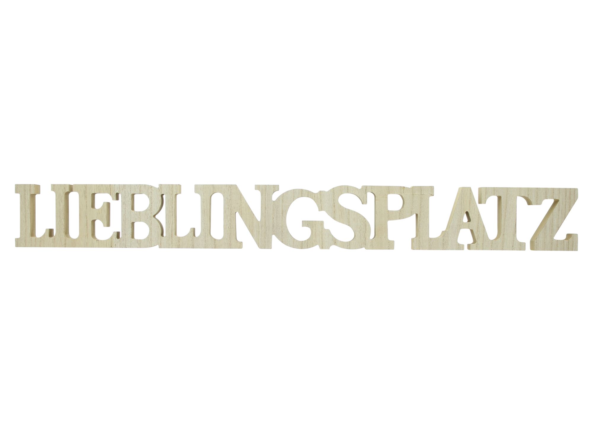 Acheter Lettrage "Lieblingsplatz"  dans la boutique en ligne de Frank Flechtwaren pour Pâques