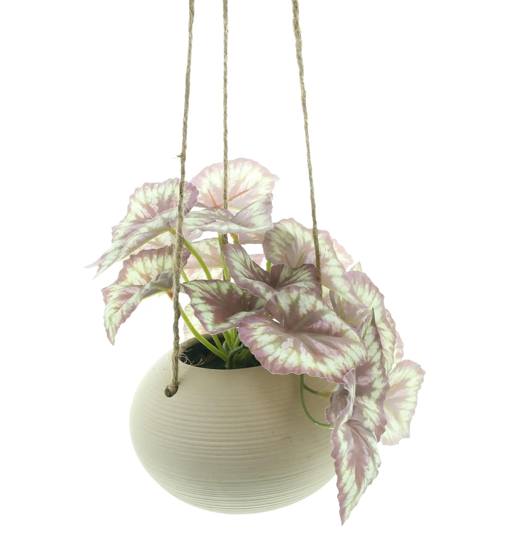 Acheter Plante artificielle dans son pot suspendu  dans la boutique en ligne de Frank Flechtwaren pour Suspensions décoratives