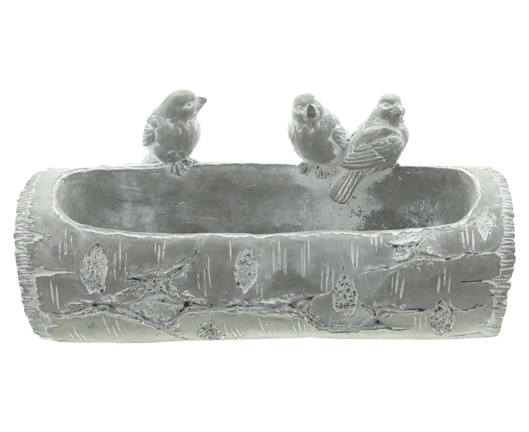 Acheter Abreuvoir pour oiseaux "tronc d'arbre"  dans la boutique en ligne de Frank Flechtwaren pour Figurines