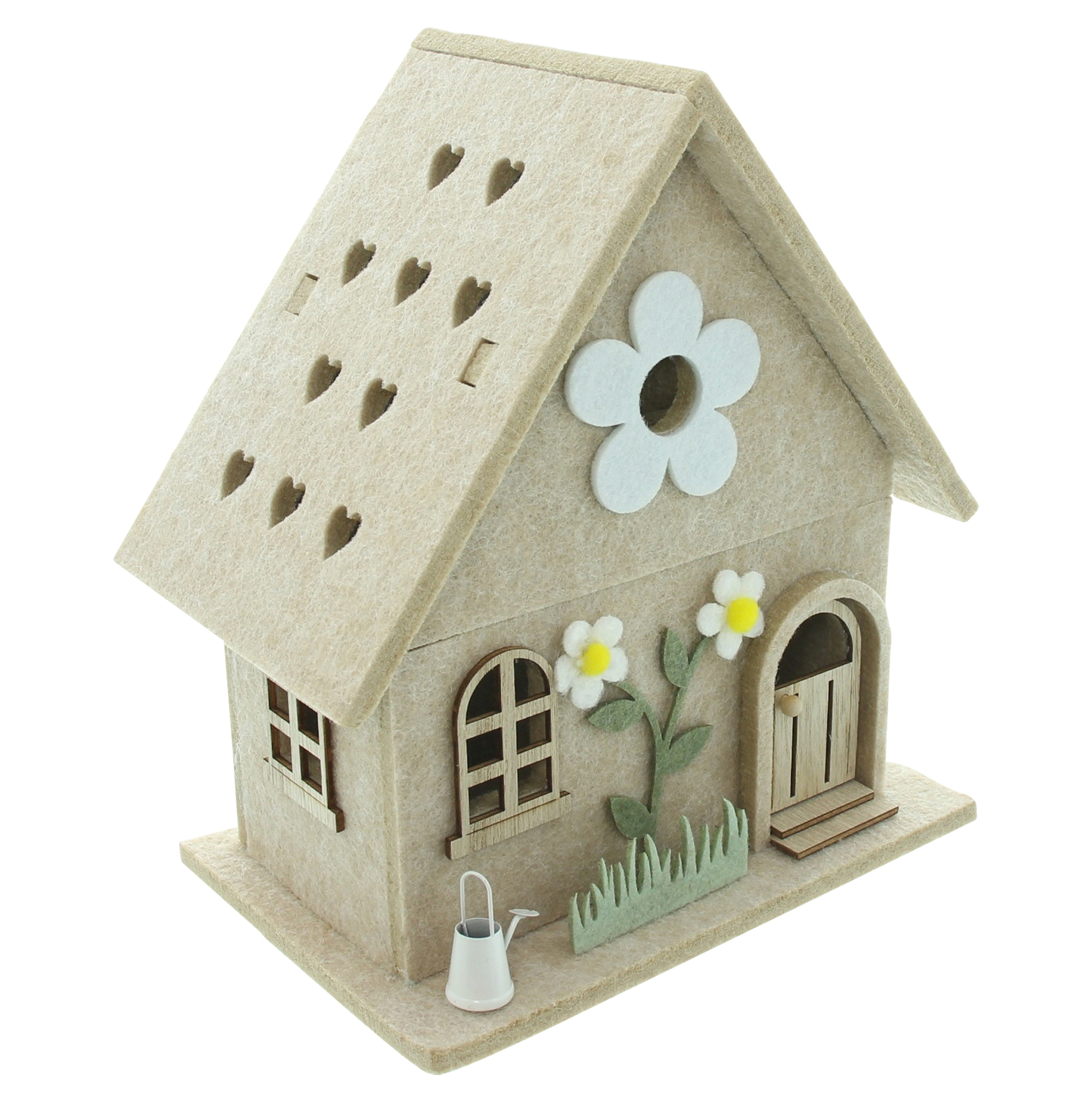 Acheter Maison en feutre "printemps"  dans la boutique en ligne de Frank Flechtwaren pour Maison, Maisonette &amp; co.