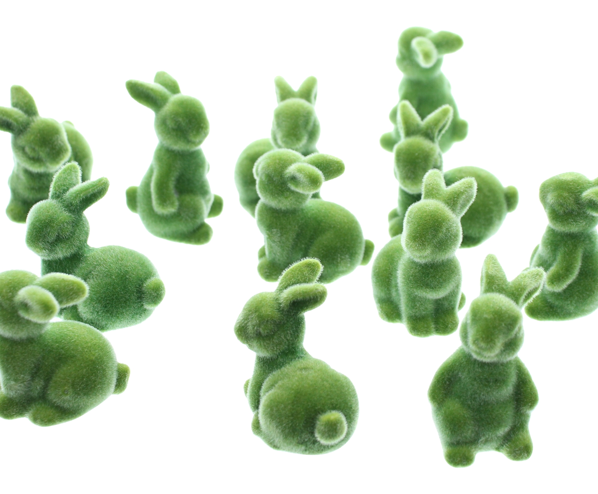 Acheter Lot de 12 mini-lapins "mousse"  dans la boutique en ligne de Frank Flechtwaren pour Confettis de table et piques