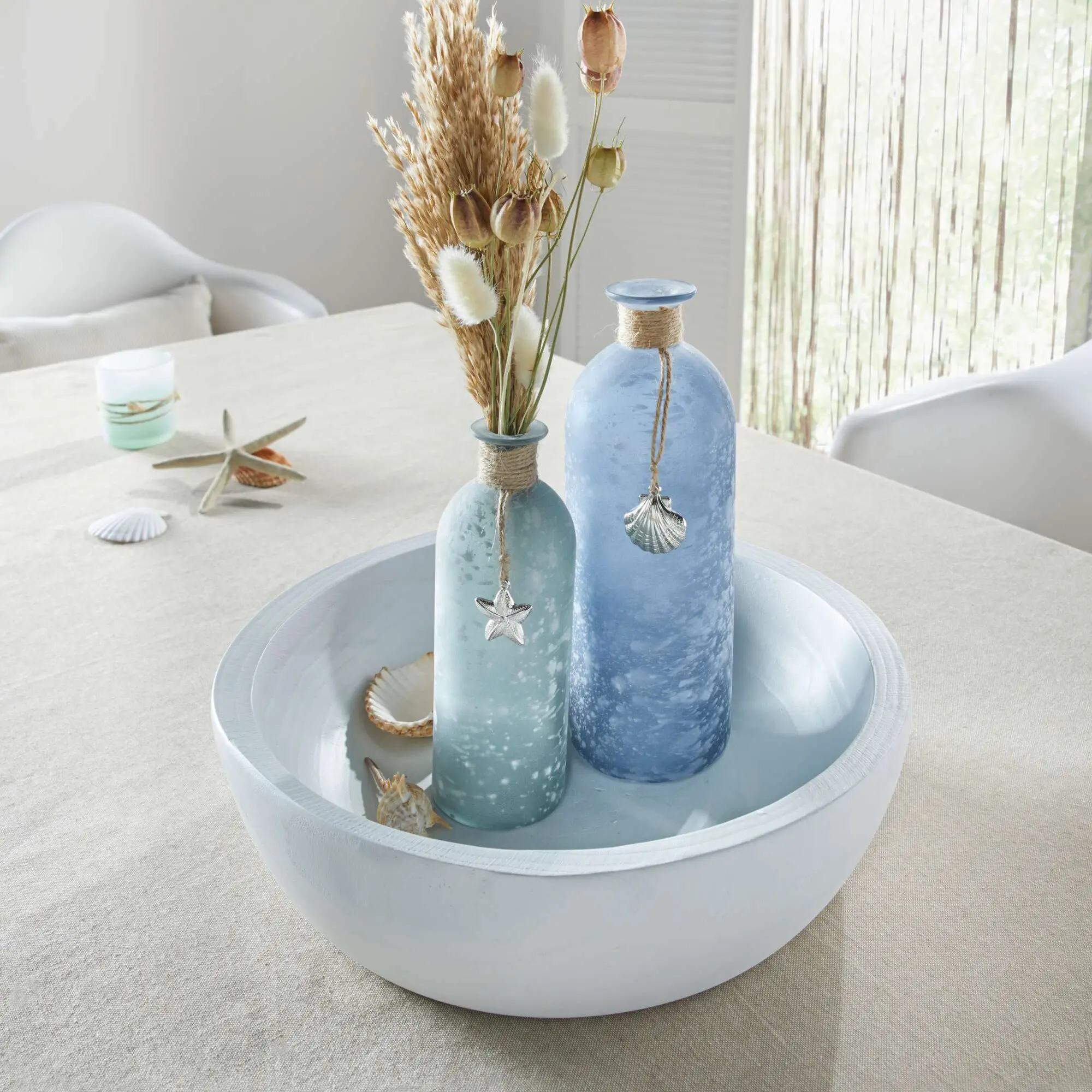 Acheter Coupe décorative "White"  dans la boutique en ligne de Frank Flechtwaren pour Pâques