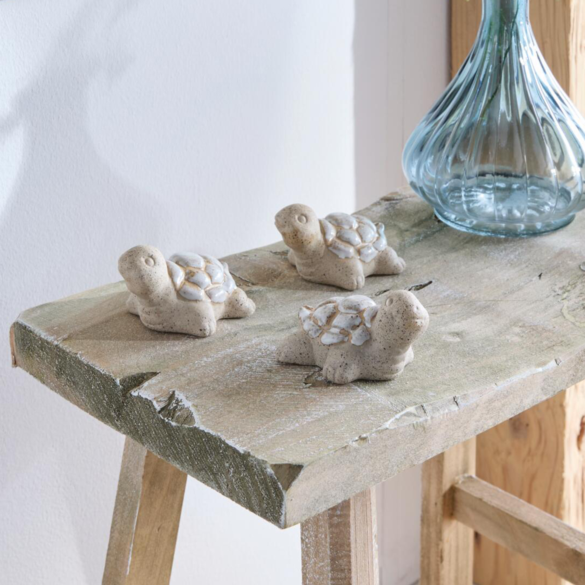 Acheter Lot de 3 figurines "tortue"  dans la boutique en ligne de Frank Flechtwaren pour Figurines de jardin