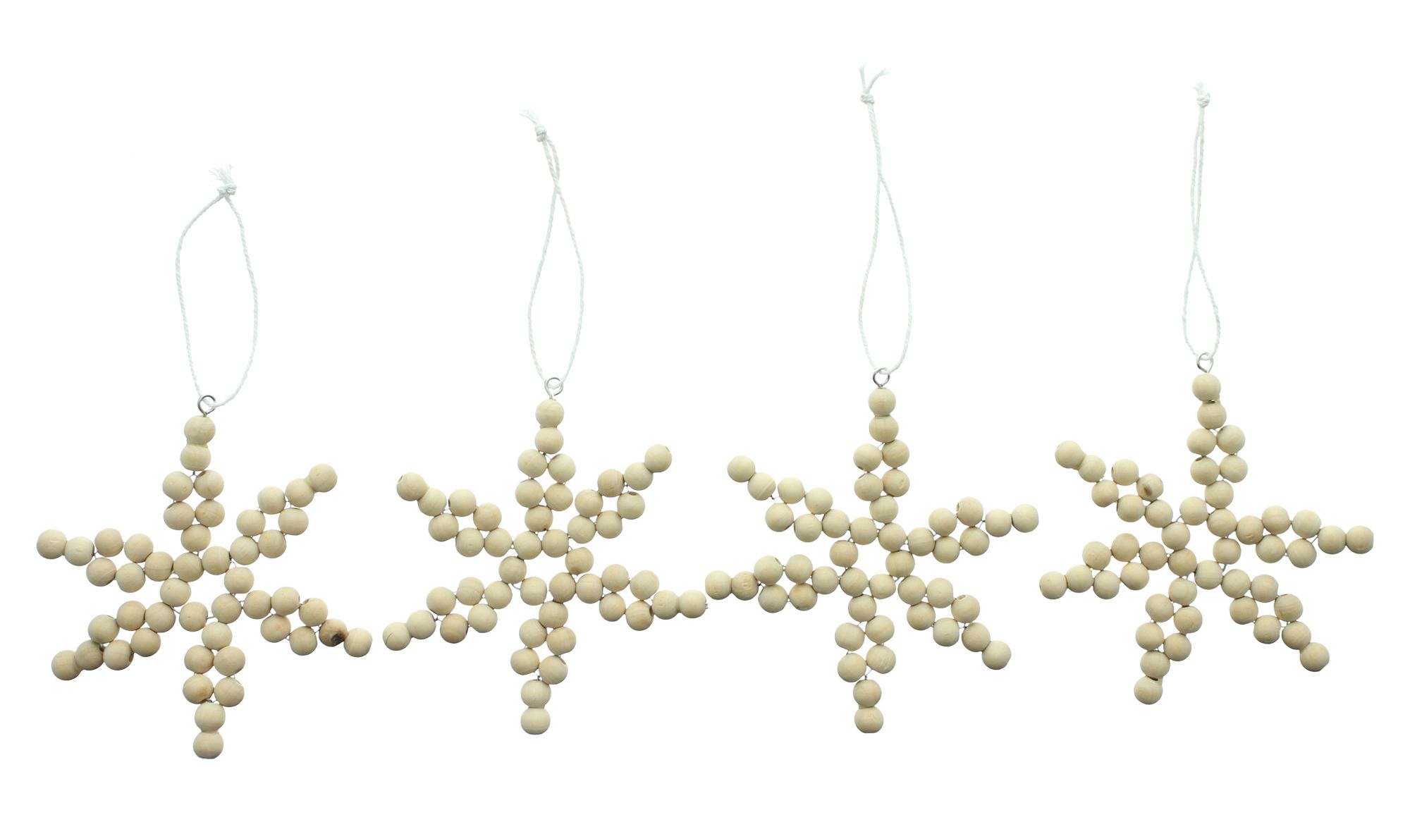 Acheter Lot de 4 suspensions étoile "style bohème"  dans la boutique en ligne de Frank Flechtwaren pour Noël