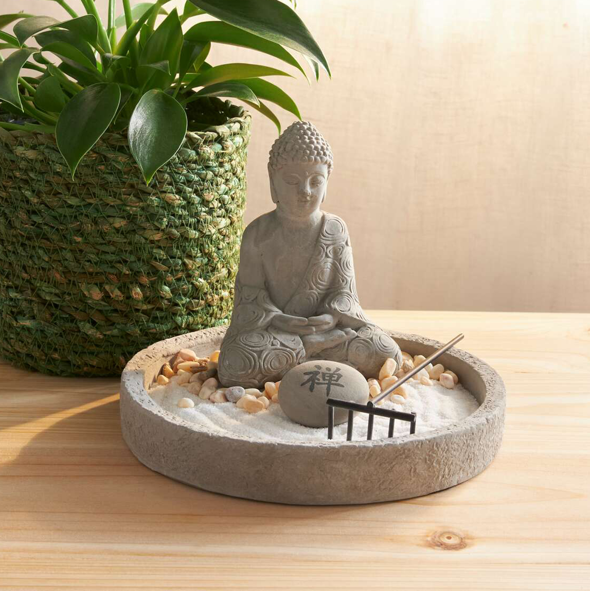 Acheter Bouddha "jardin zen"  dans la boutique en ligne de Frank Flechtwaren