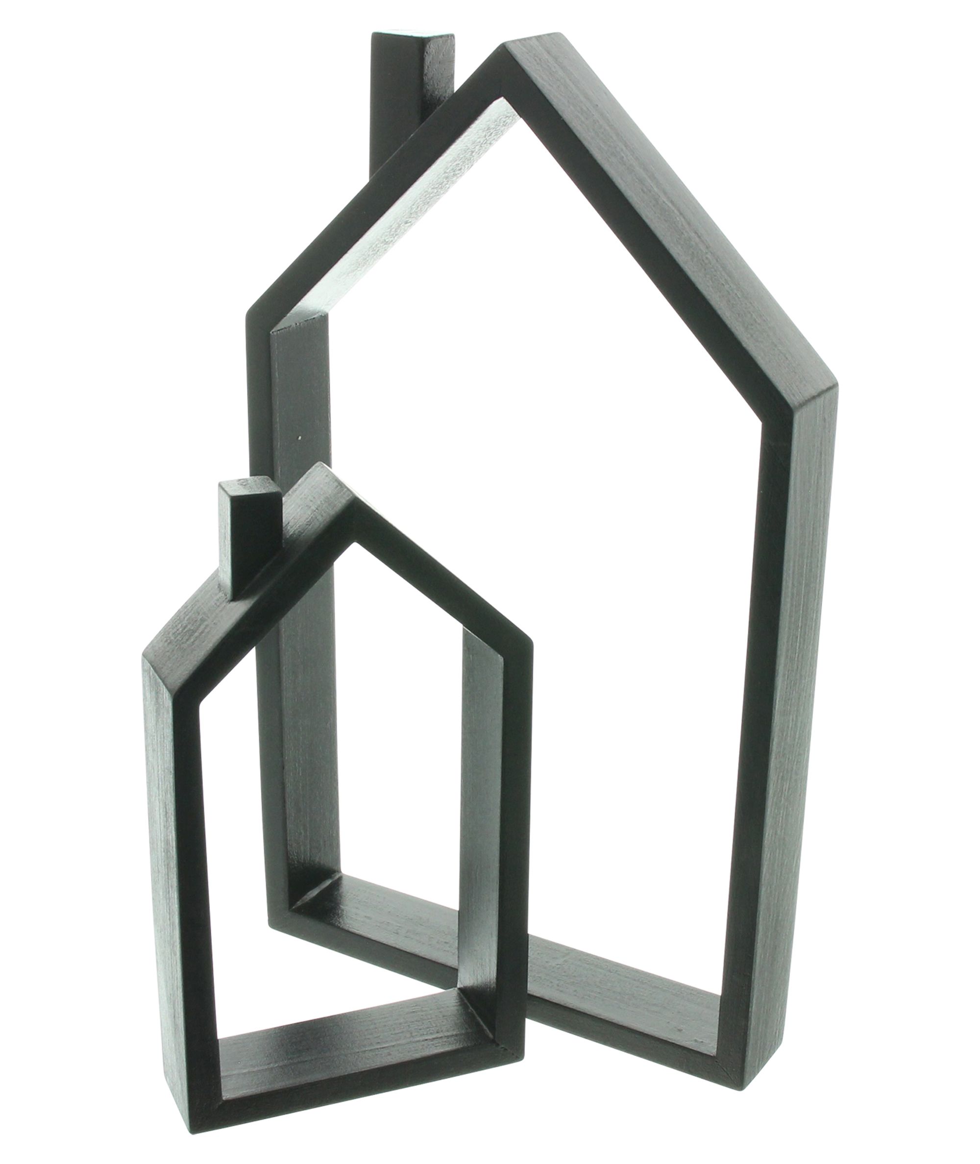 Acheter Lot de 2 maisons "black"  dans la boutique en ligne de Frank Flechtwaren pour Maison, Maisonette &amp; co.