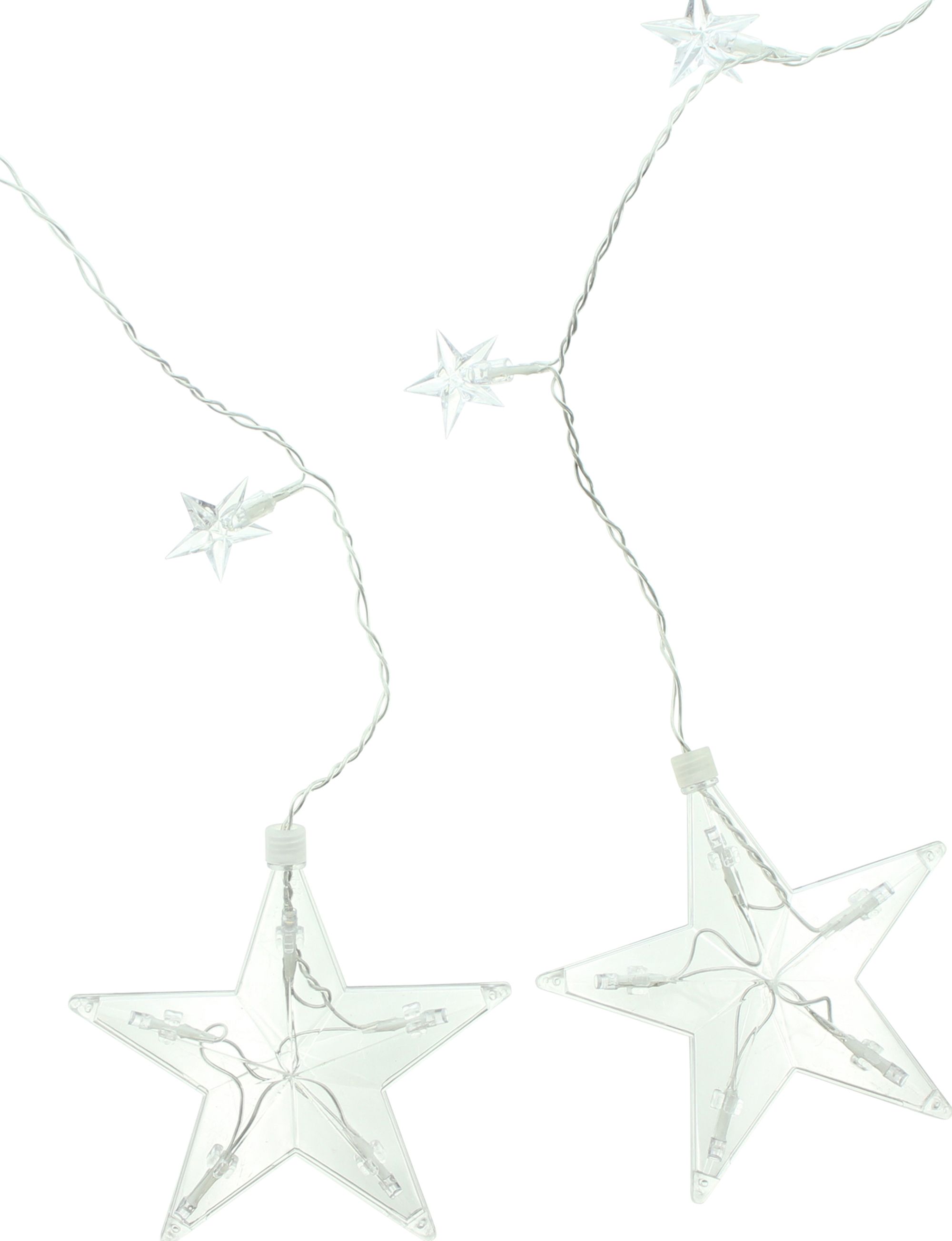 Acheter Rideau lumineux à LEDS "pluie d'étoiles"  dans la boutique en ligne de Frank Flechtwaren pour Guirlandes lumineuses LED