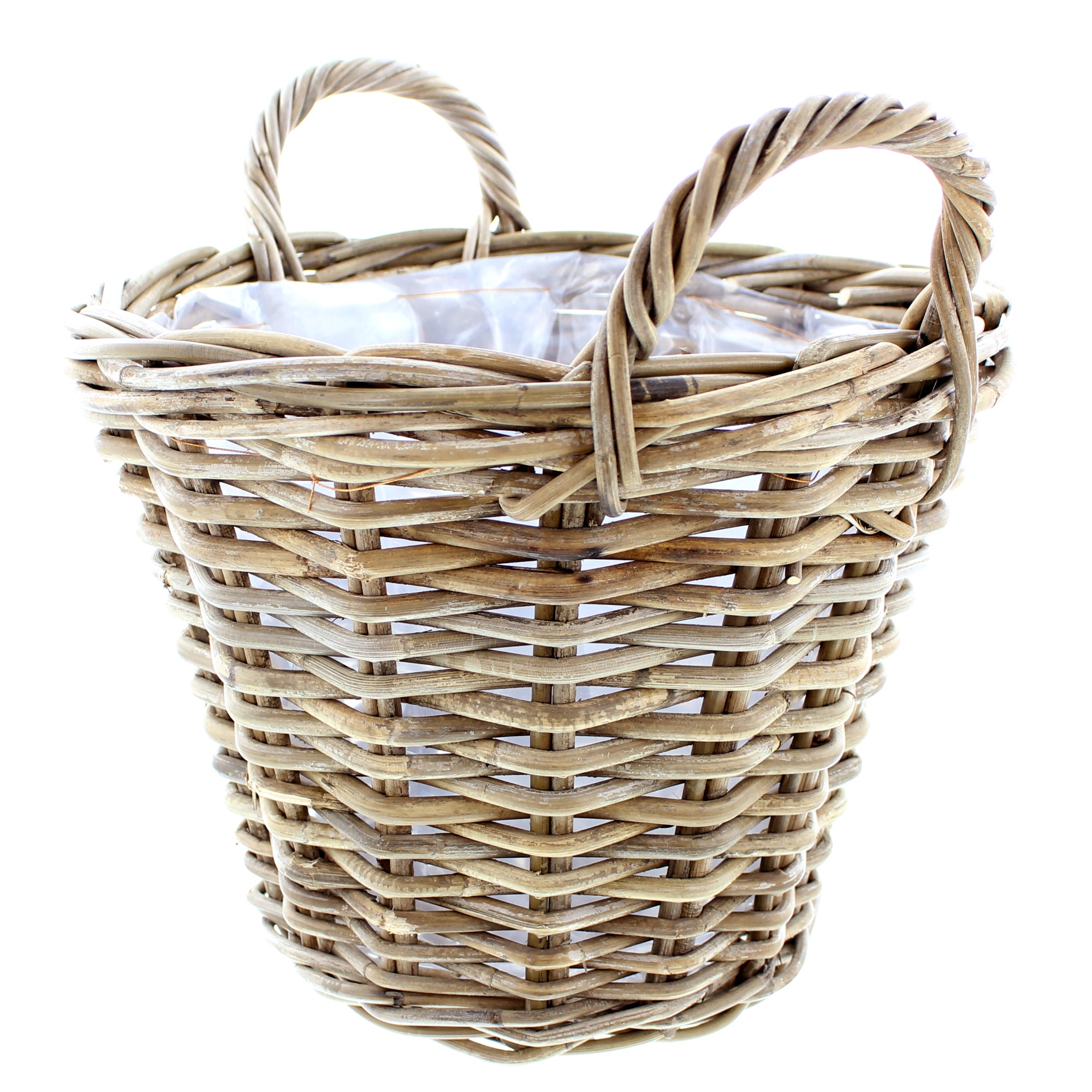 Acheter Panier à plantes "rotin", GM  dans la boutique en ligne de Frank Flechtwaren pour Jardinières corbeilles