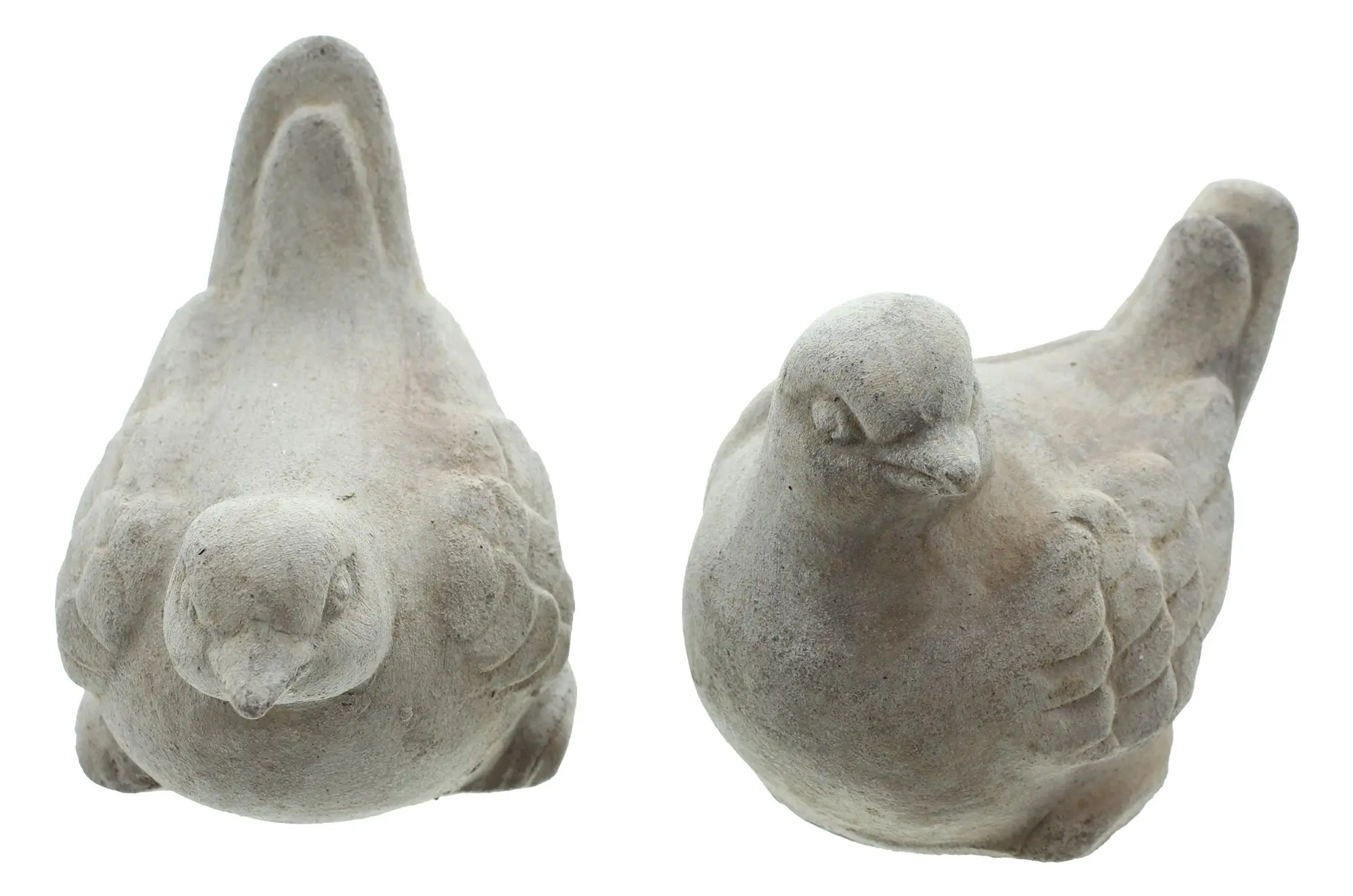 Acheter Lot de 2 oiseaux "terre cuite"  dans la boutique en ligne de Frank Flechtwaren pour Figurines de jardin