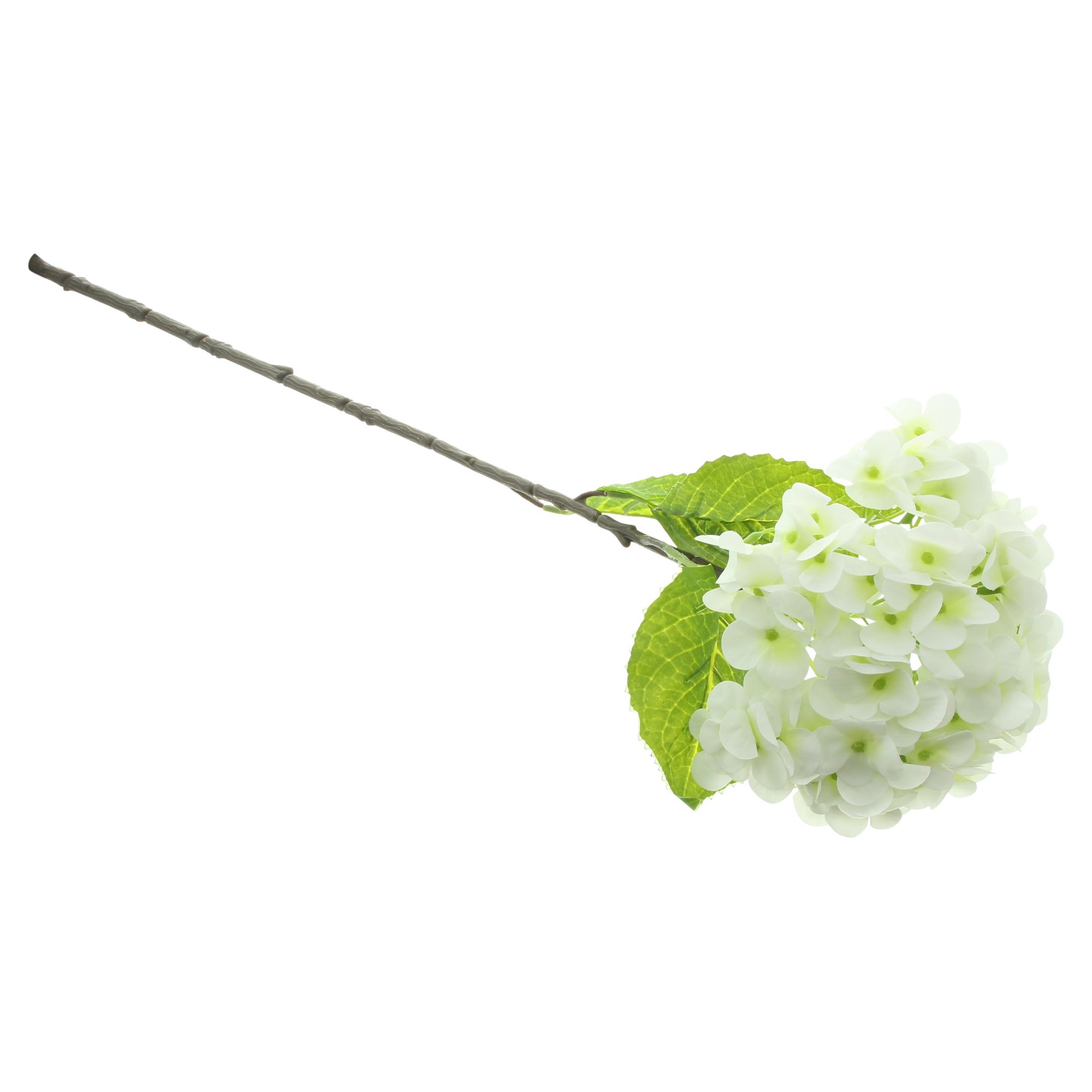 Acheter Fleur artificielle "hortensia blanche"  dans la boutique en ligne de Frank Flechtwaren