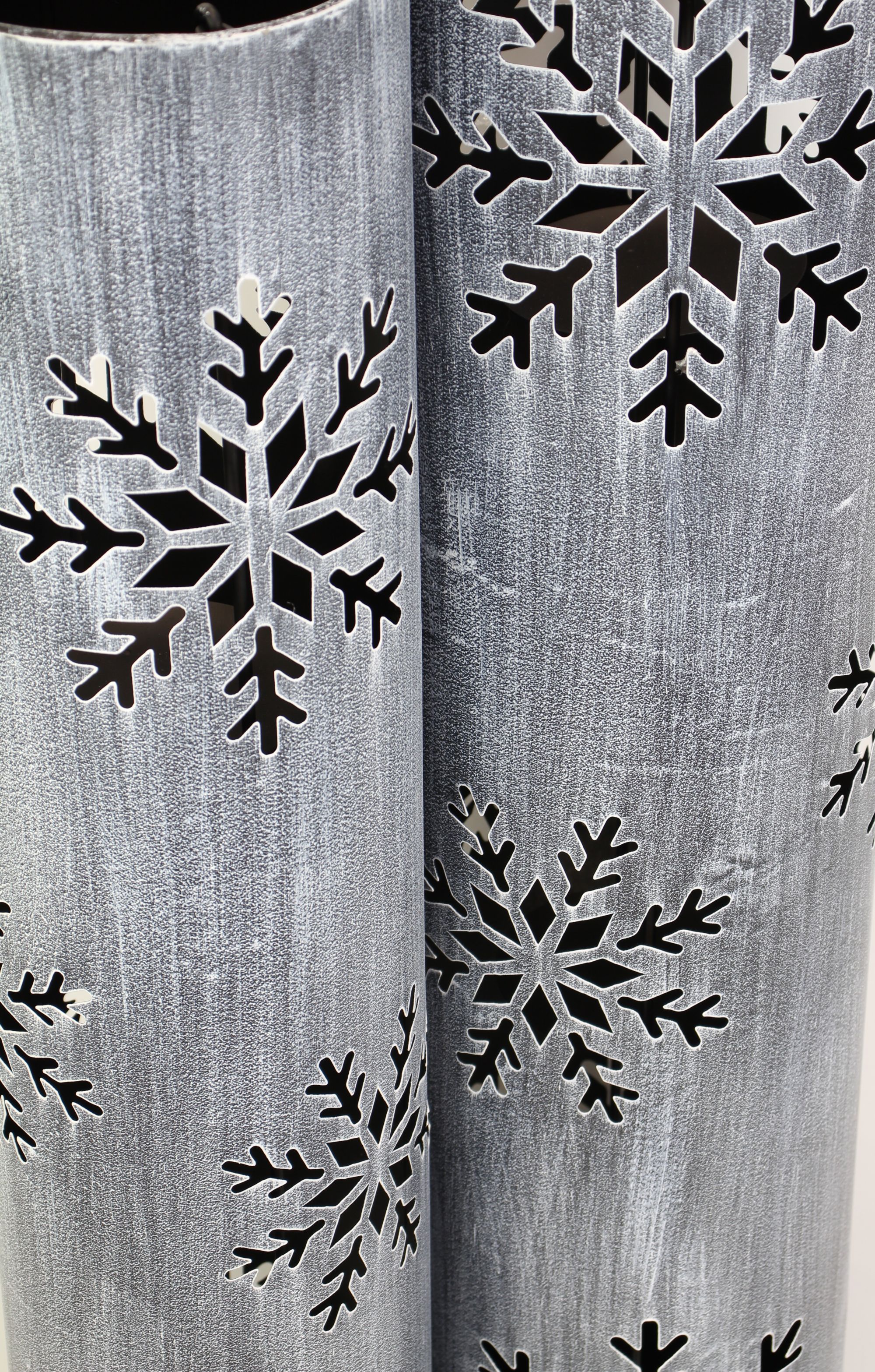 Acheter Lot de 2 colonnes-luminions "flocons de neige"  dans la boutique en ligne de Frank Flechtwaren pour Lumières de Noël