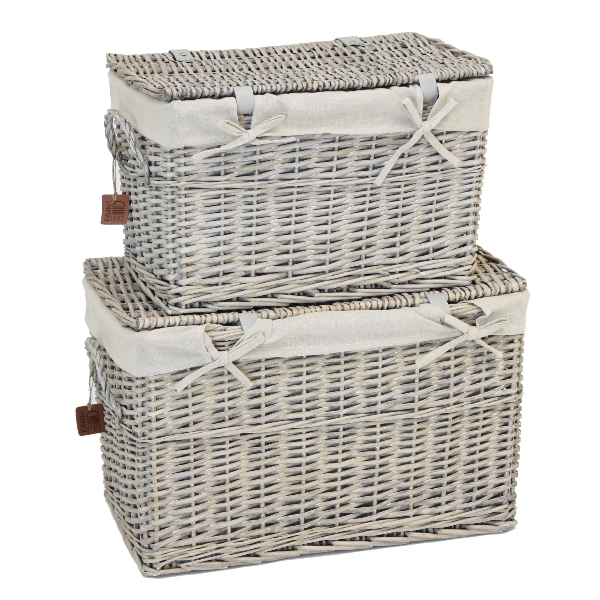 Acheter Lot de 2 coffres "étoiles"  dans la boutique en ligne de Frank Flechtwaren pour Chambre d'enfant
