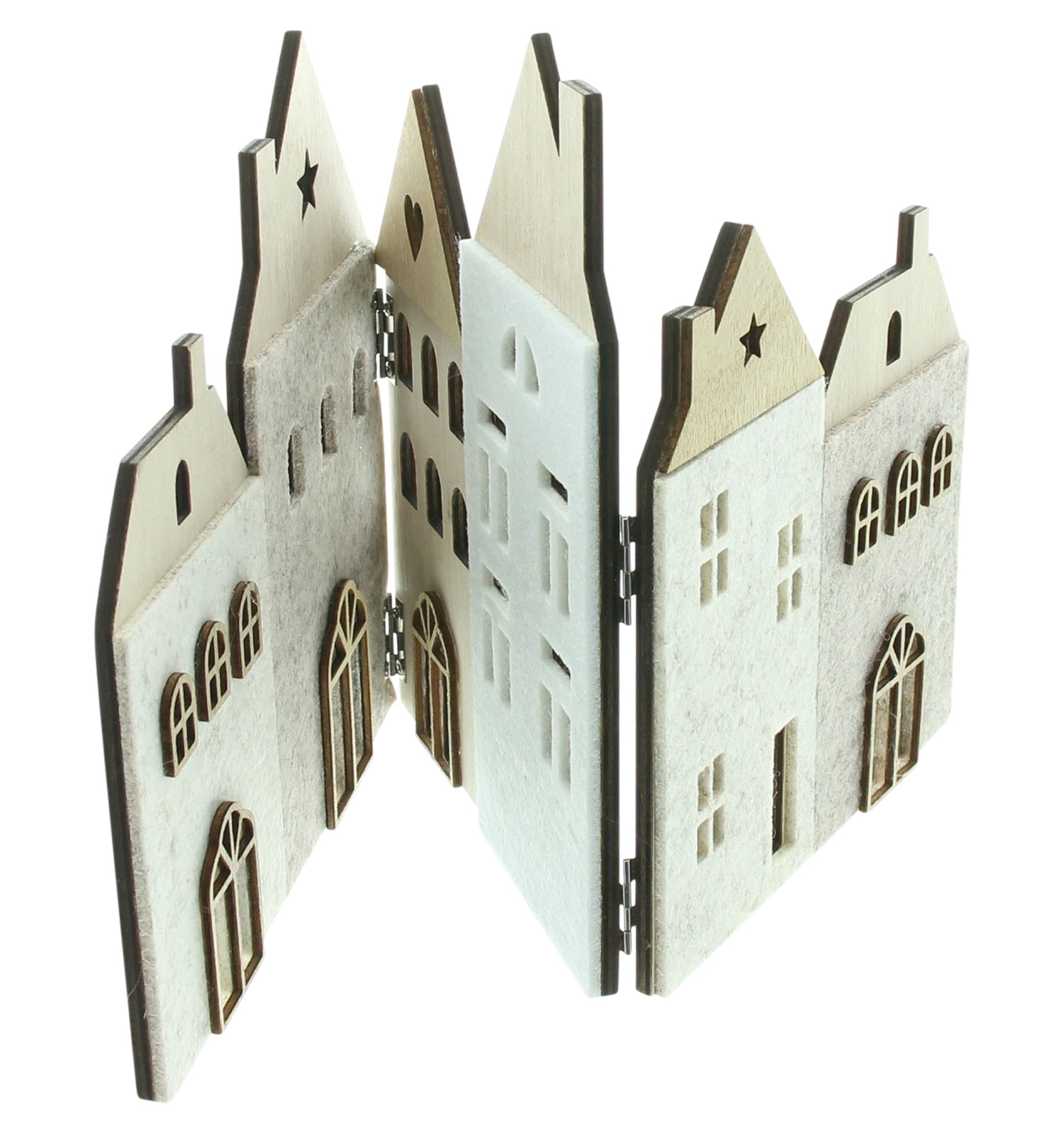 Acheter Décoration en bois "maisons"  dans la boutique en ligne de Frank Flechtwaren pour Pâques