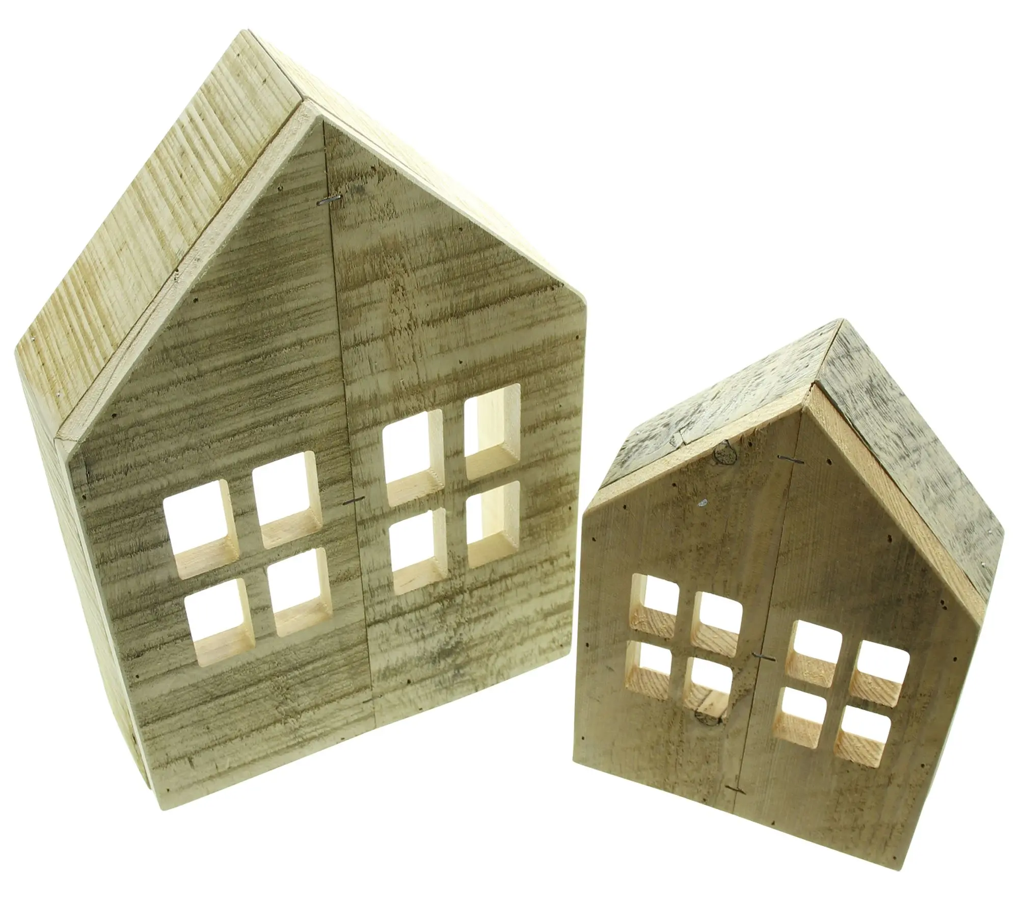 Acheter Lot de 2 décorations en bois "maisonnette" dans la boutique en ligne de Frank Flechtwaren pour Pâques Acheter Lot de 2 décorations en bois "maisonnette" dans la boutique en ligne de Frank Flechtwaren pour Pâques