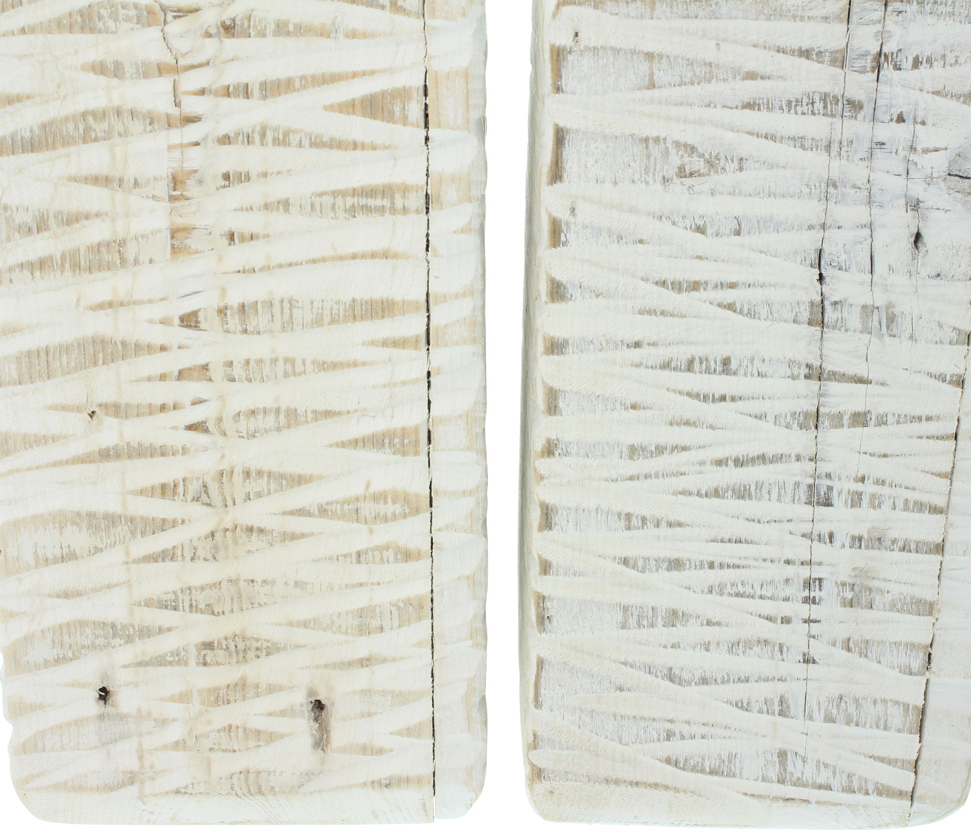 Acheter Lot de 2 vases décoratifs "White shabby"  dans la boutique en ligne de Frank Flechtwaren pour Décorations