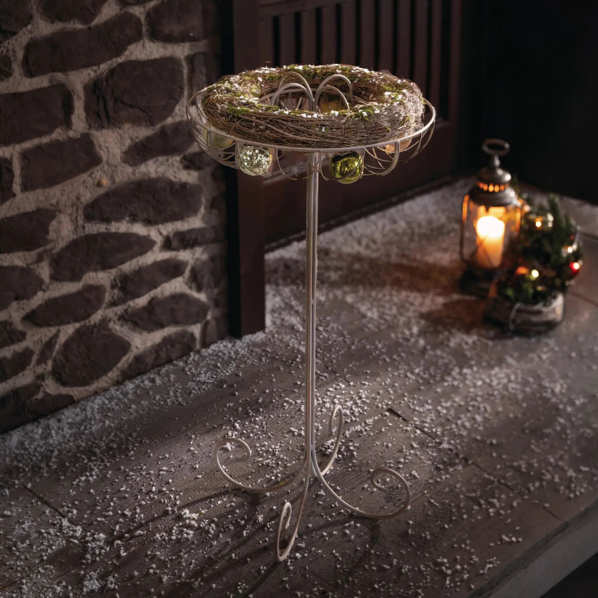 Acheter Support de couronne "Shabby chic"  dans la boutique en ligne de Frank Flechtwaren