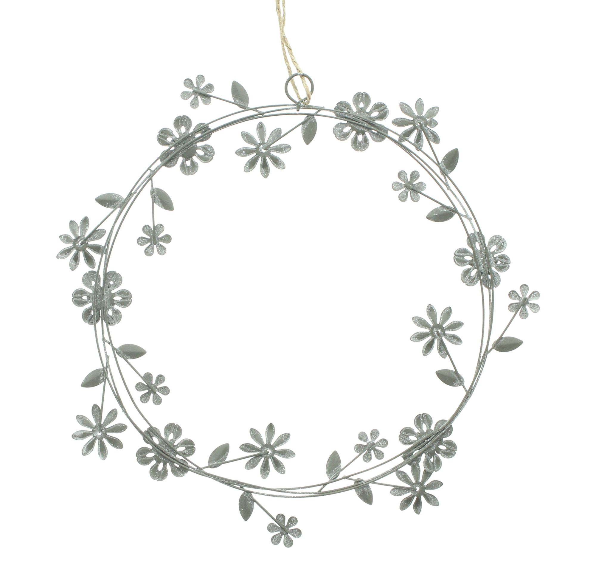 Acheter Suspension "anneau fleuri"  dans la boutique en ligne de Frank Flechtwaren pour Pâques