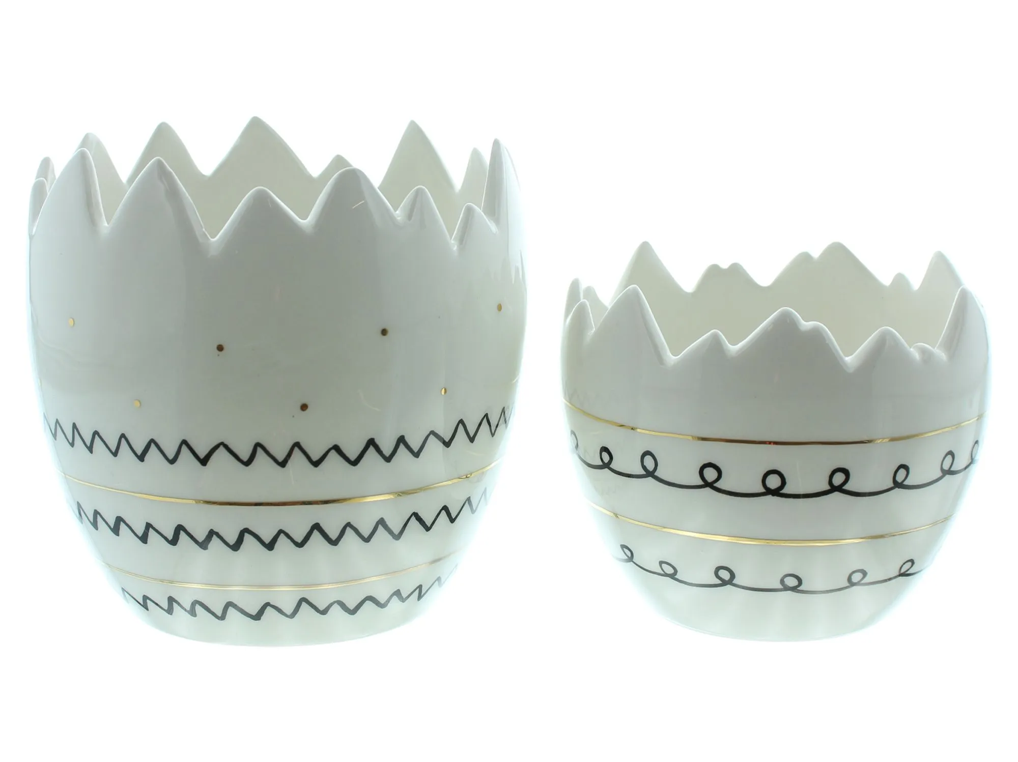 Acheter Lot de 2 jardinières "style"  dans la boutique en ligne de Frank Flechtwaren pour Oeufs Pâques