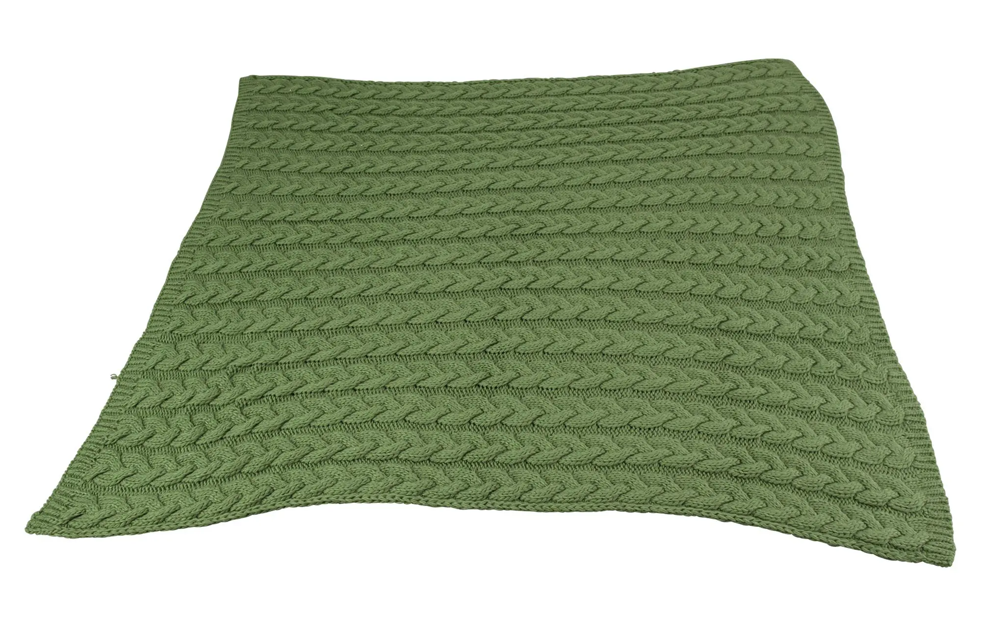 Acheter Couverture "tricot tressé"  dans la boutique en ligne de Frank Flechtwaren pour Plaids &amp; Couvertures