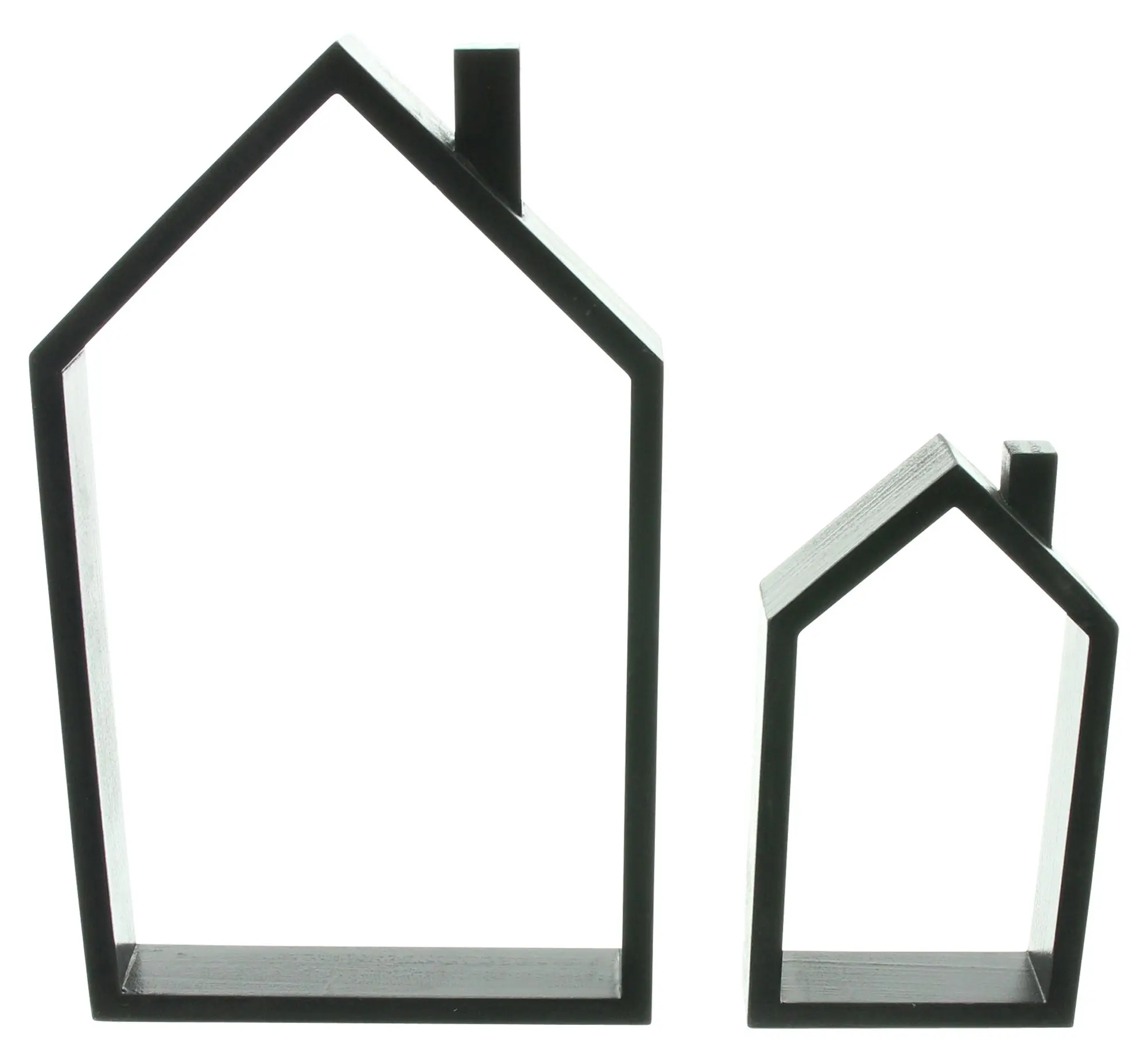 Acheter Lot de 2 maisons "black"  dans la boutique en ligne de Frank Flechtwaren pour Pâques