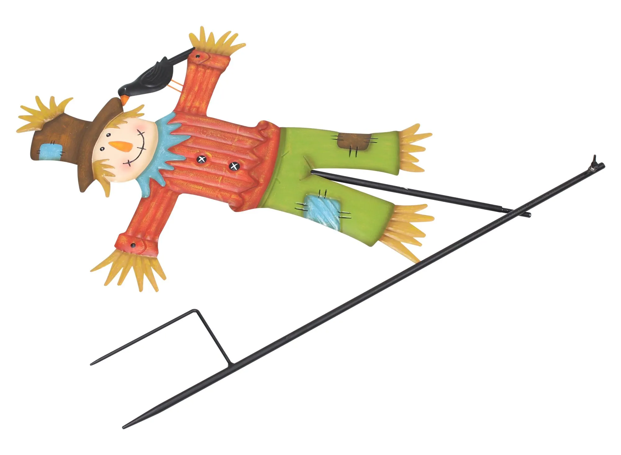 Acheter Épouvantail « Monsieur Merle » dans la boutique en ligne de Frank Flechtwaren pour Jardin d'automne