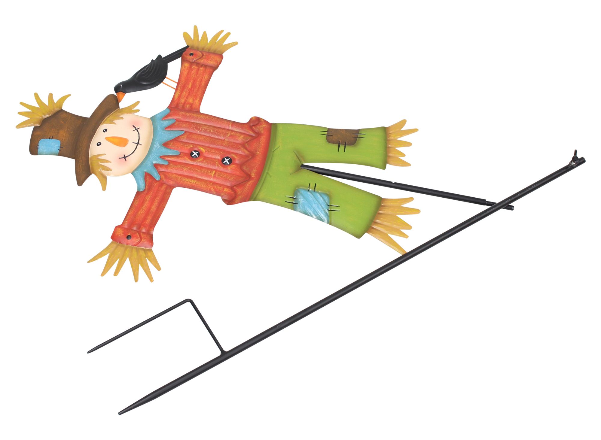 Acheter Épouvantail « Monsieur Merle » dans la boutique en ligne de Frank Flechtwaren pour Jardin d'automne